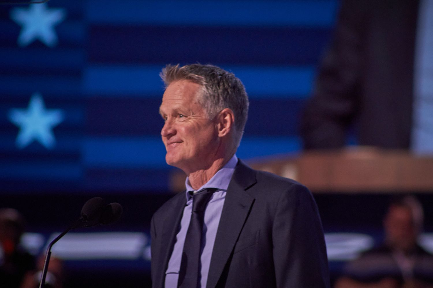 Steve Kerr at 2020 DNC
