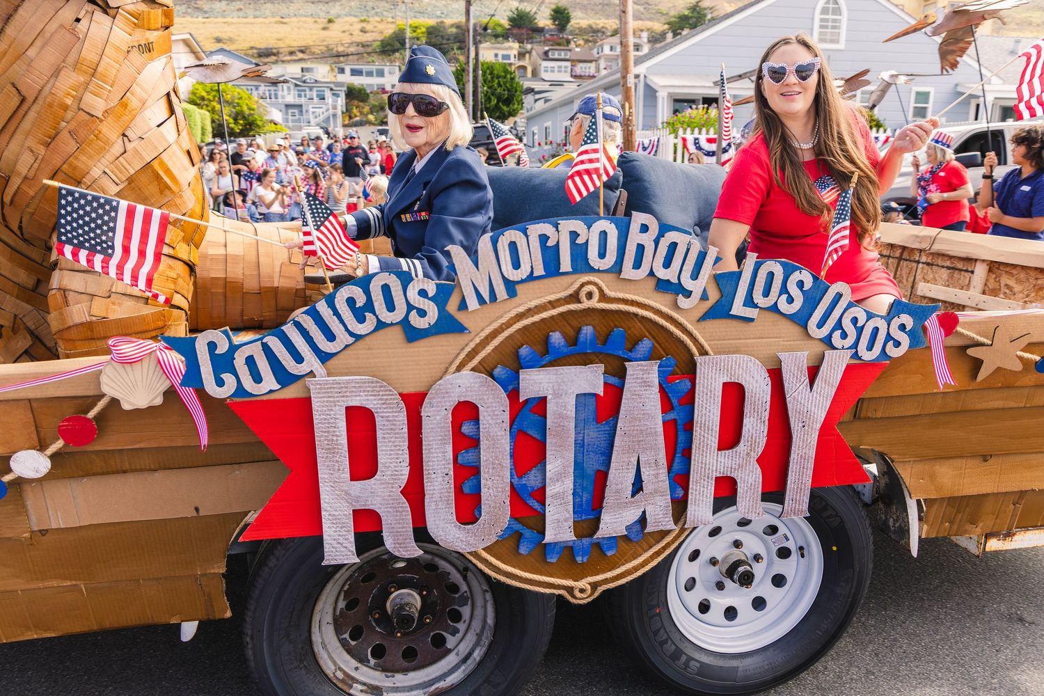 Parade attendees