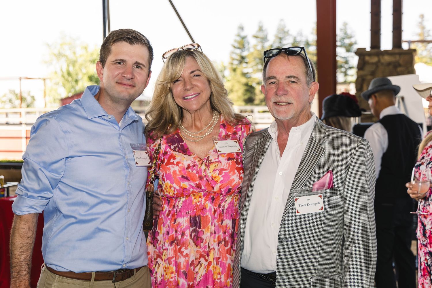 Group enjoying community fundraiser event
