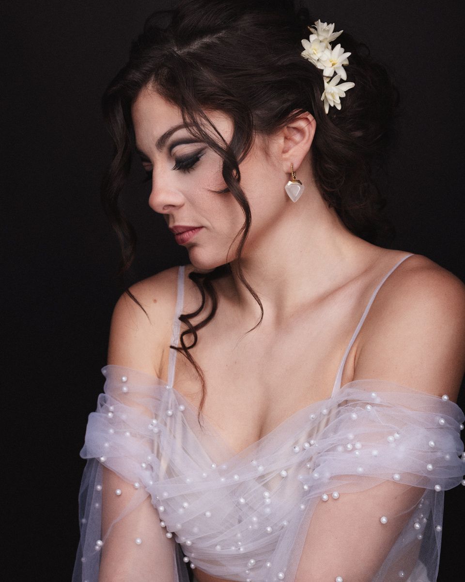 portrait femme glamour studio Landes
