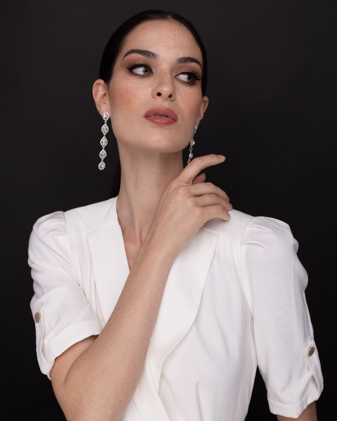 portrait femme glam studio Landes