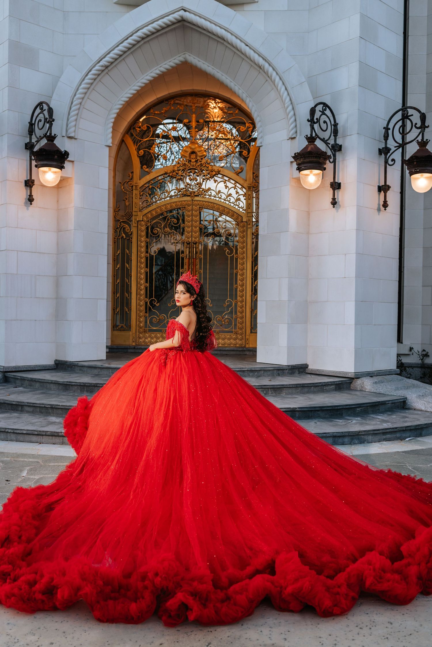 Luxury quinceañera photography in Sacramento CA with elegant, magazine-style portraits