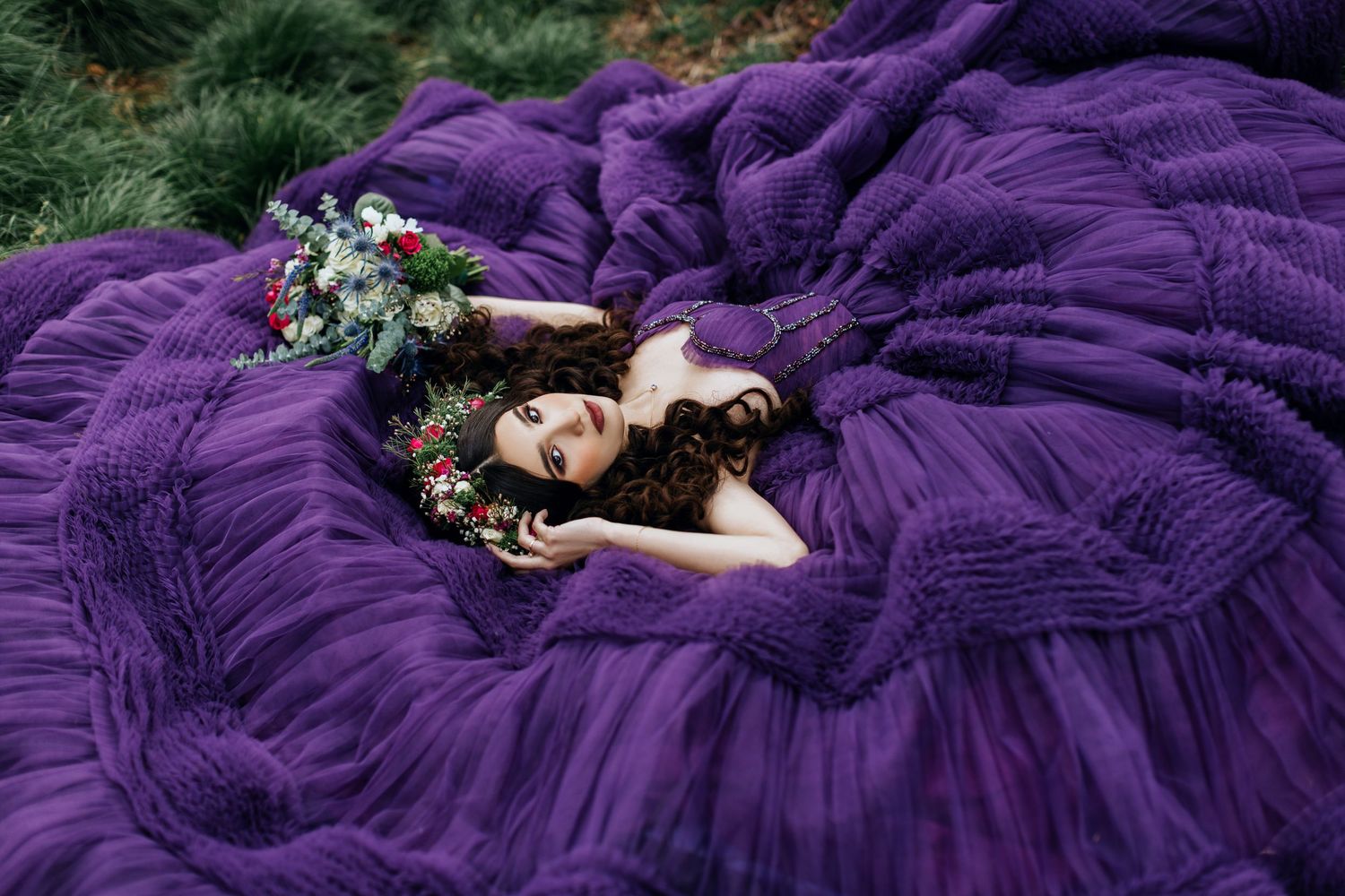 Luxury quinceañera photography in Sacramento CA with elegant, magazine-style portraits