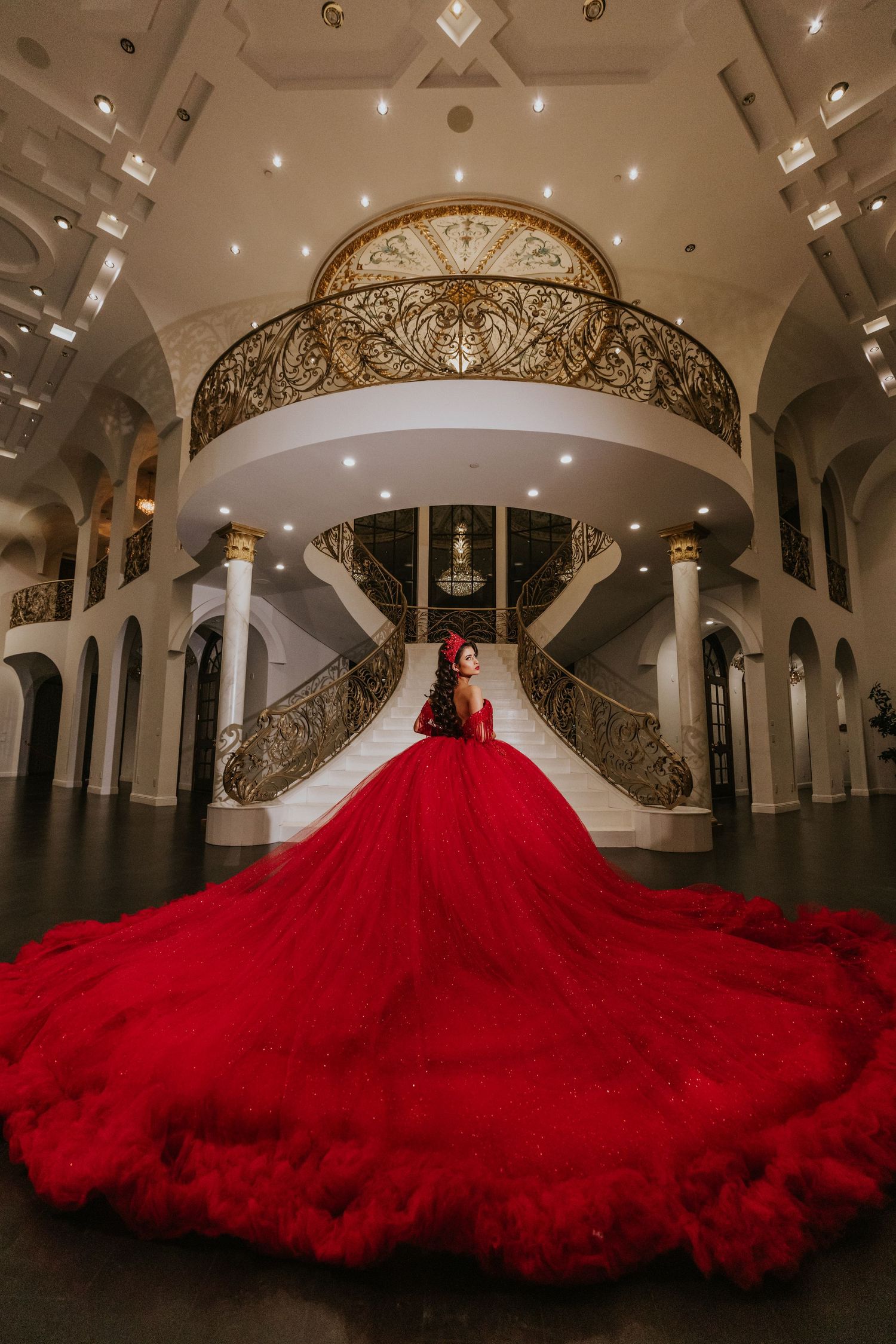 Luxury quinceañera photography in Sacramento CA with elegant, magazine-style portraits