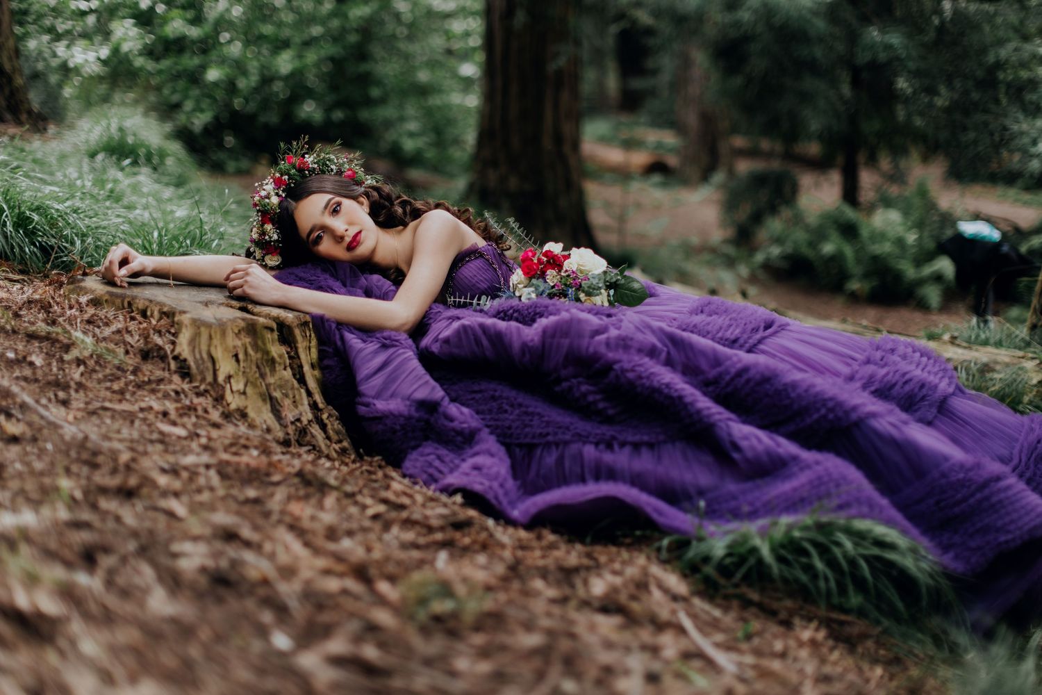 Luxury quinceañera photography in Sacramento CA with elegant, magazine-style portraits