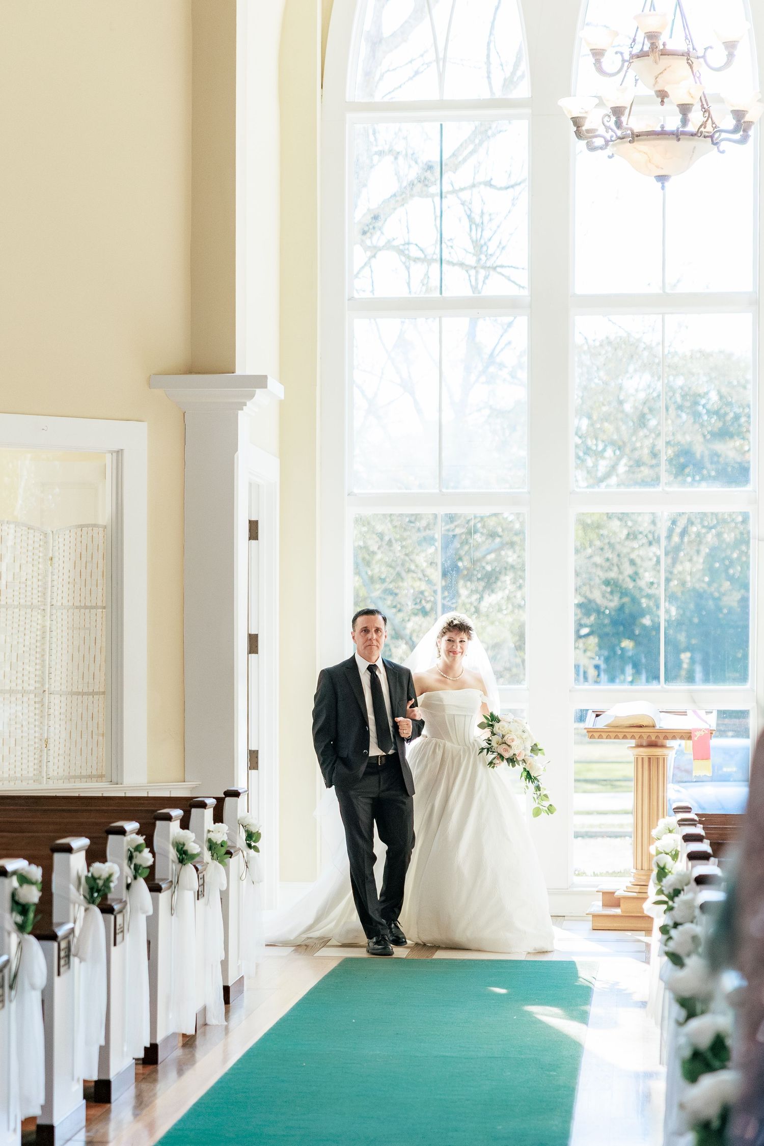 Wedding Ceremony Photos at Saint Francis at The Point Anglican Church Fairhope, Alabama