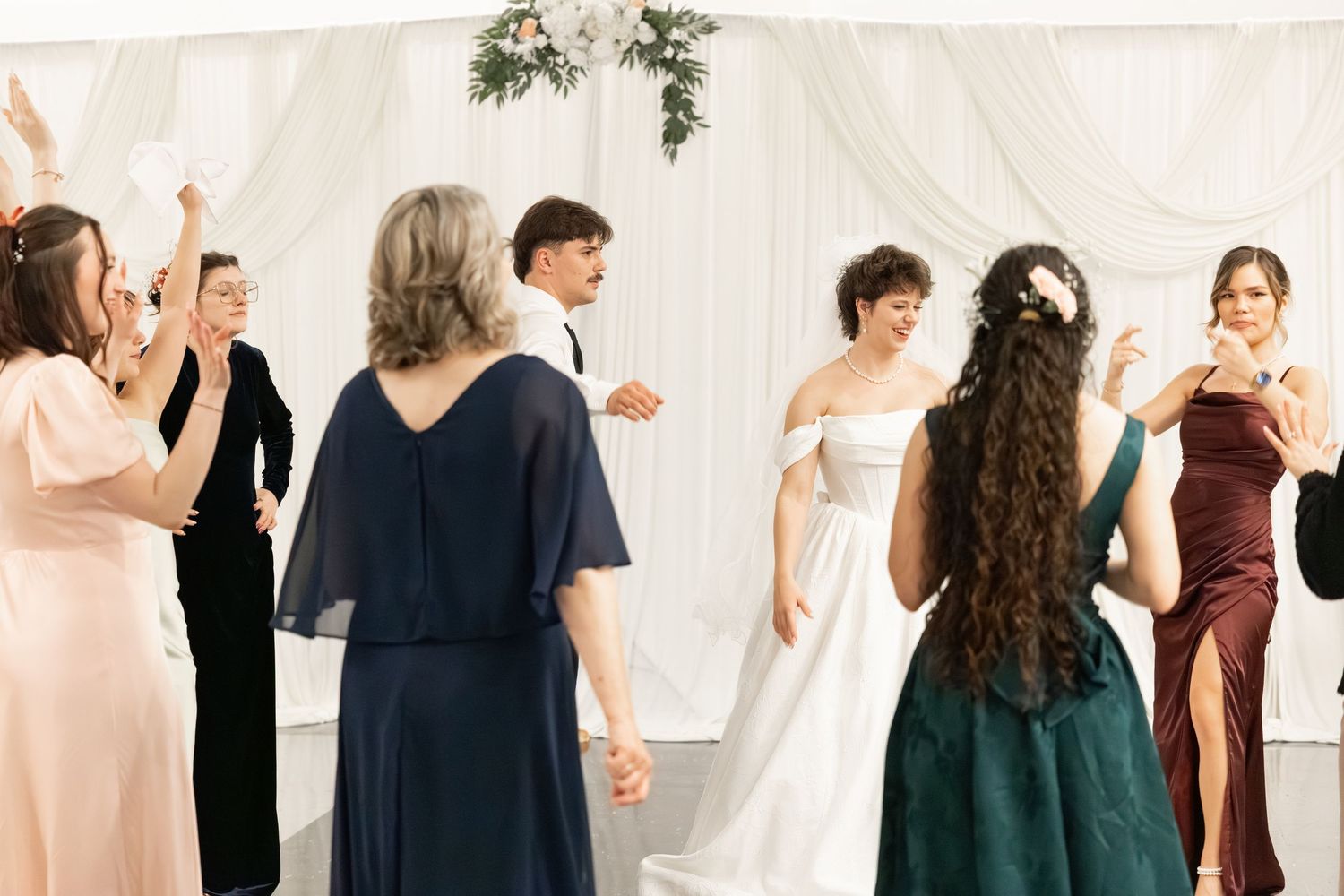 Wedding Reception at James P. Nix Center Fairhope, Alabama