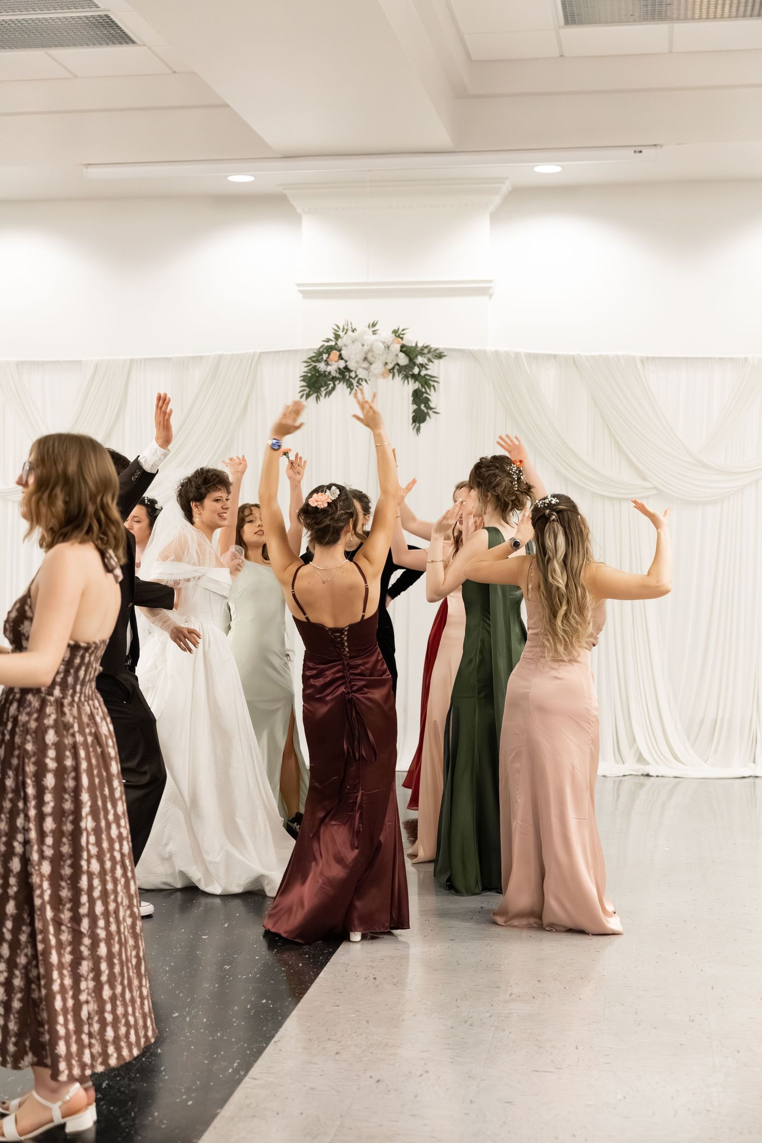 Wedding Reception at James P. Nix Center Fairhope, Alabama