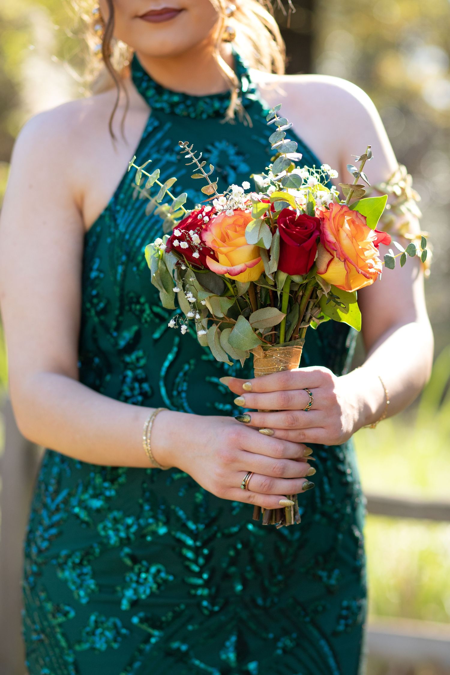 Ridgecrest Christian School Prom Photos at Jordan's Barn Midland City, Alabama