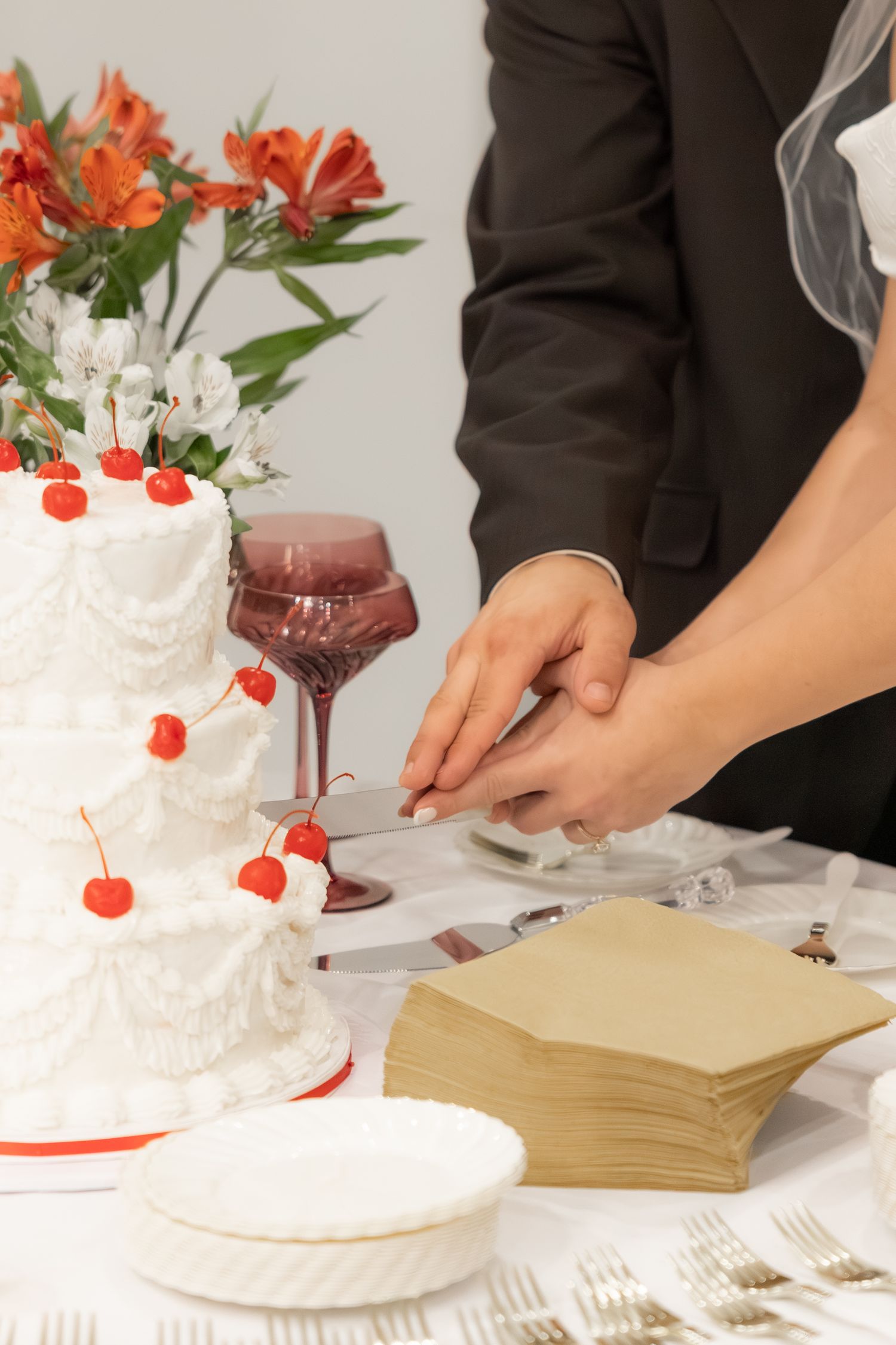 Wedding Reception at James P. Nix Center Fairhope, Alabama