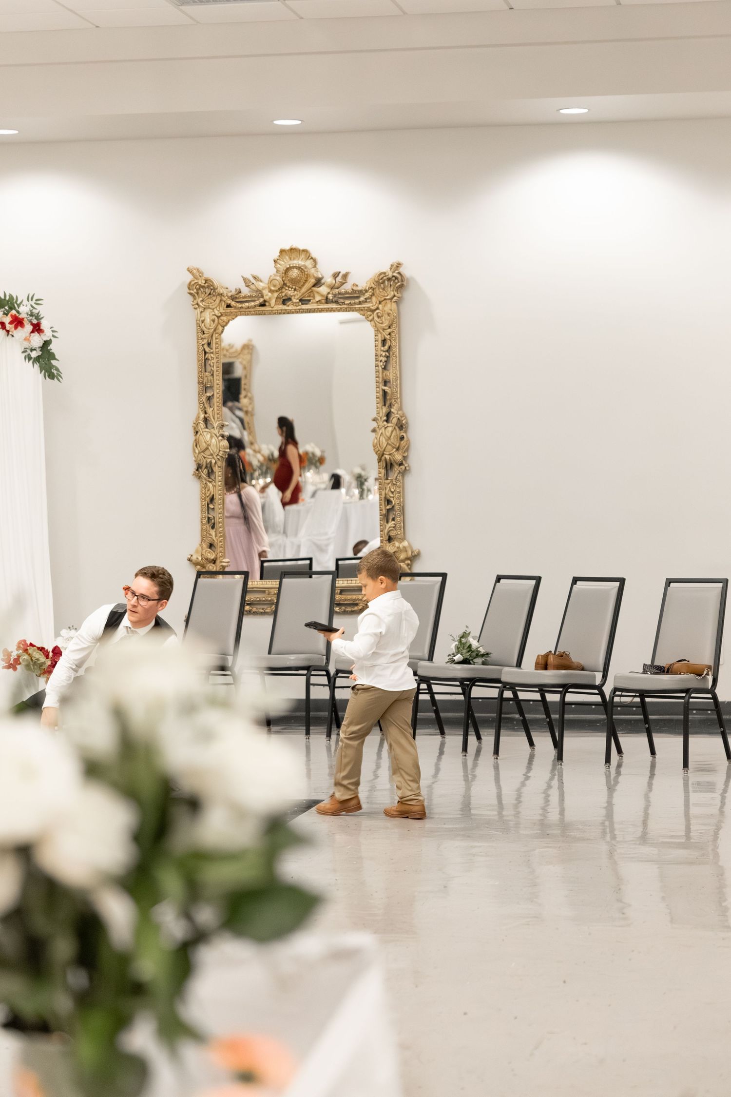 Wedding Reception at James P. Nix Center Fairhope, Alabama