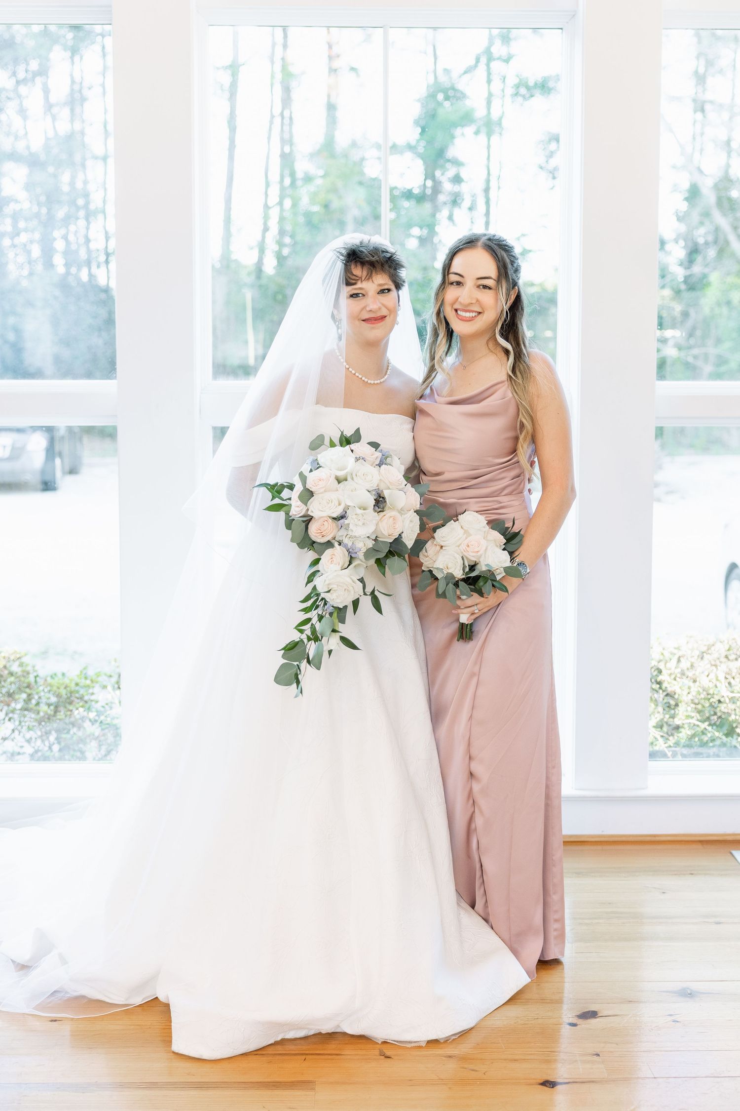 Wedding Family Photos at Saint Francis at The Point Anglican Church Fairhope, Alabama