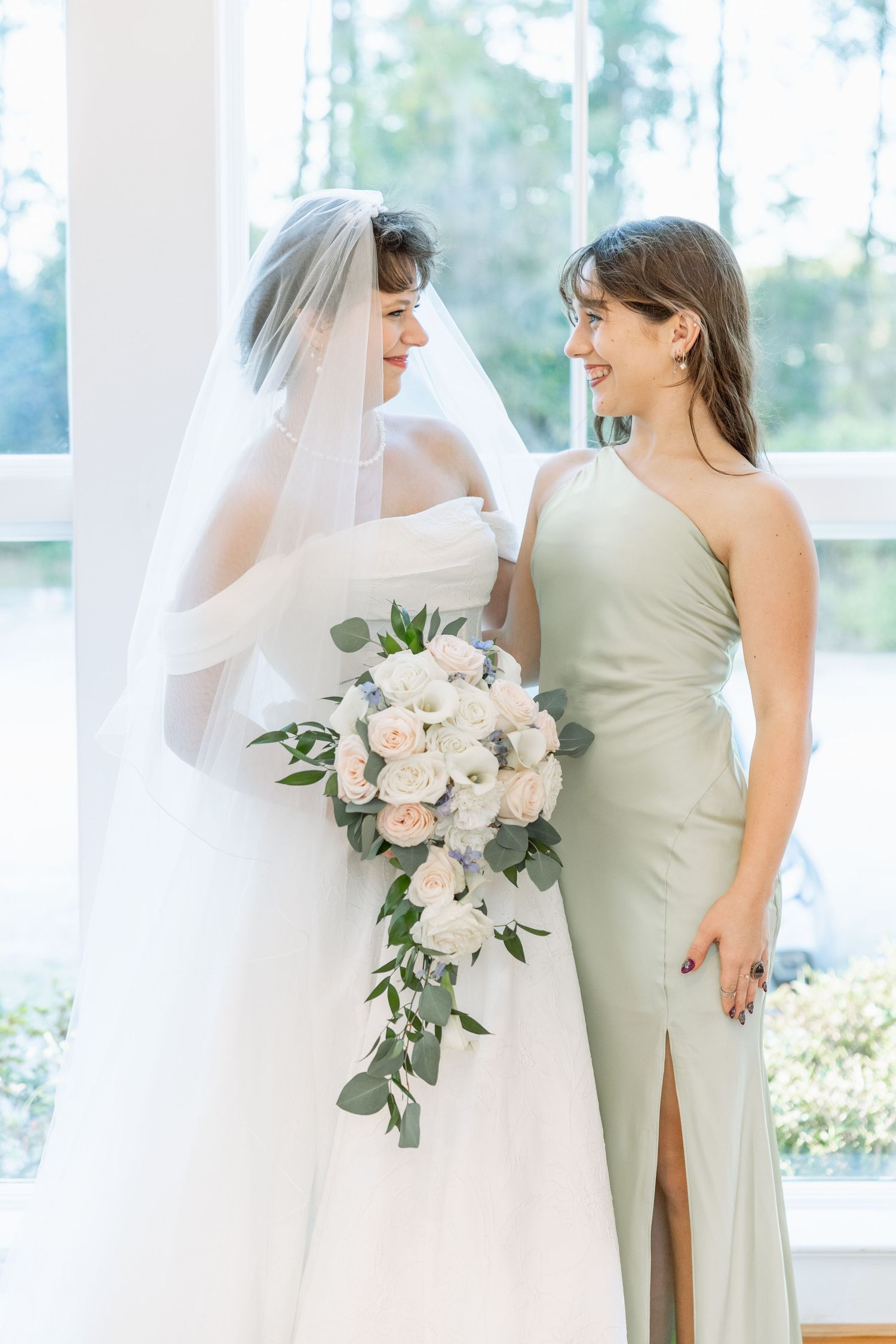 Wedding Family Photos at Saint Francis at The Point Anglican Church Fairhope, Alabama