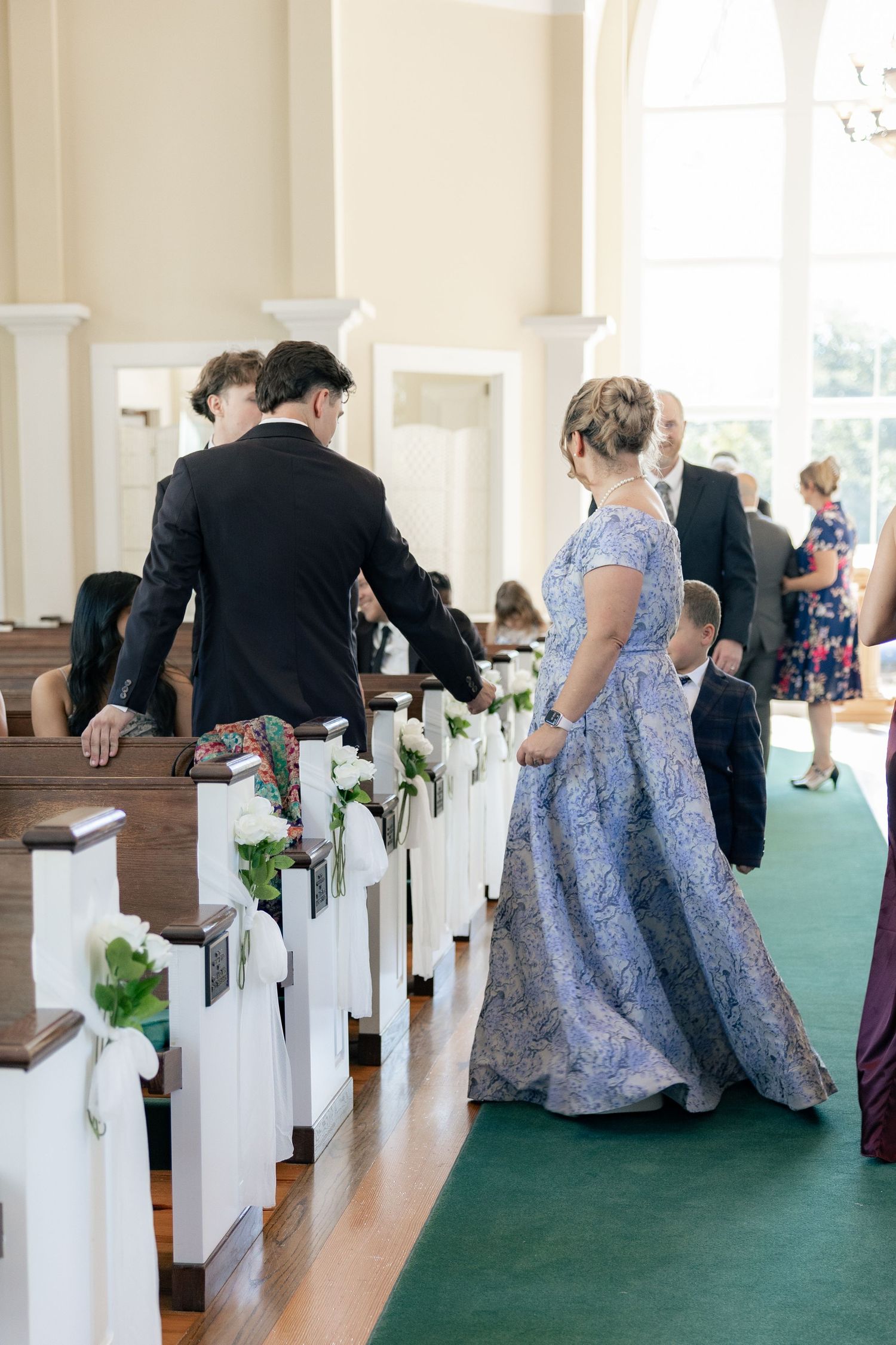 Wedding Ceremony Photos at Saint Francis at The Point Anglican Church Fairhope, Alabama