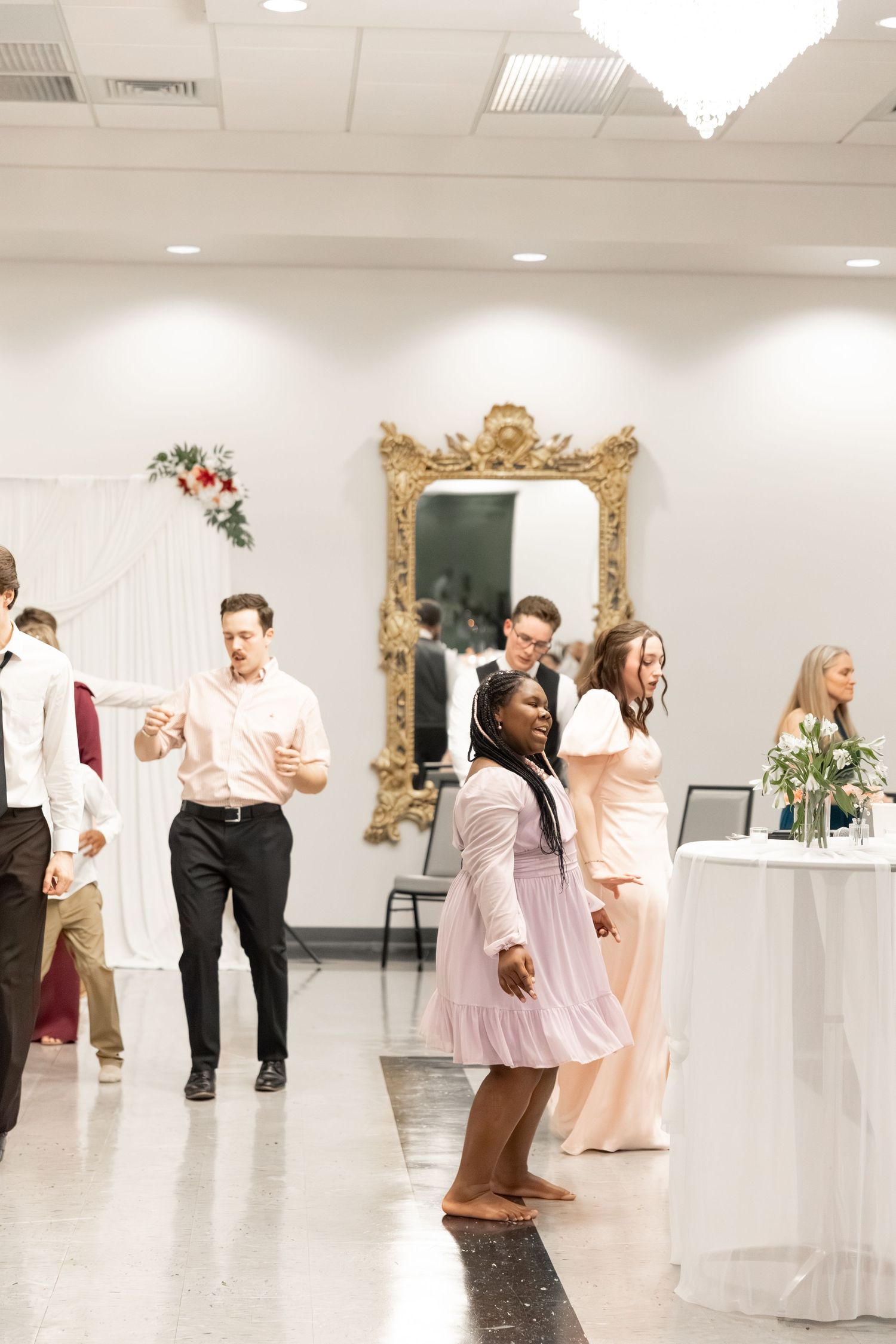 Wedding Reception at James P. Nix Center Fairhope, Alabama