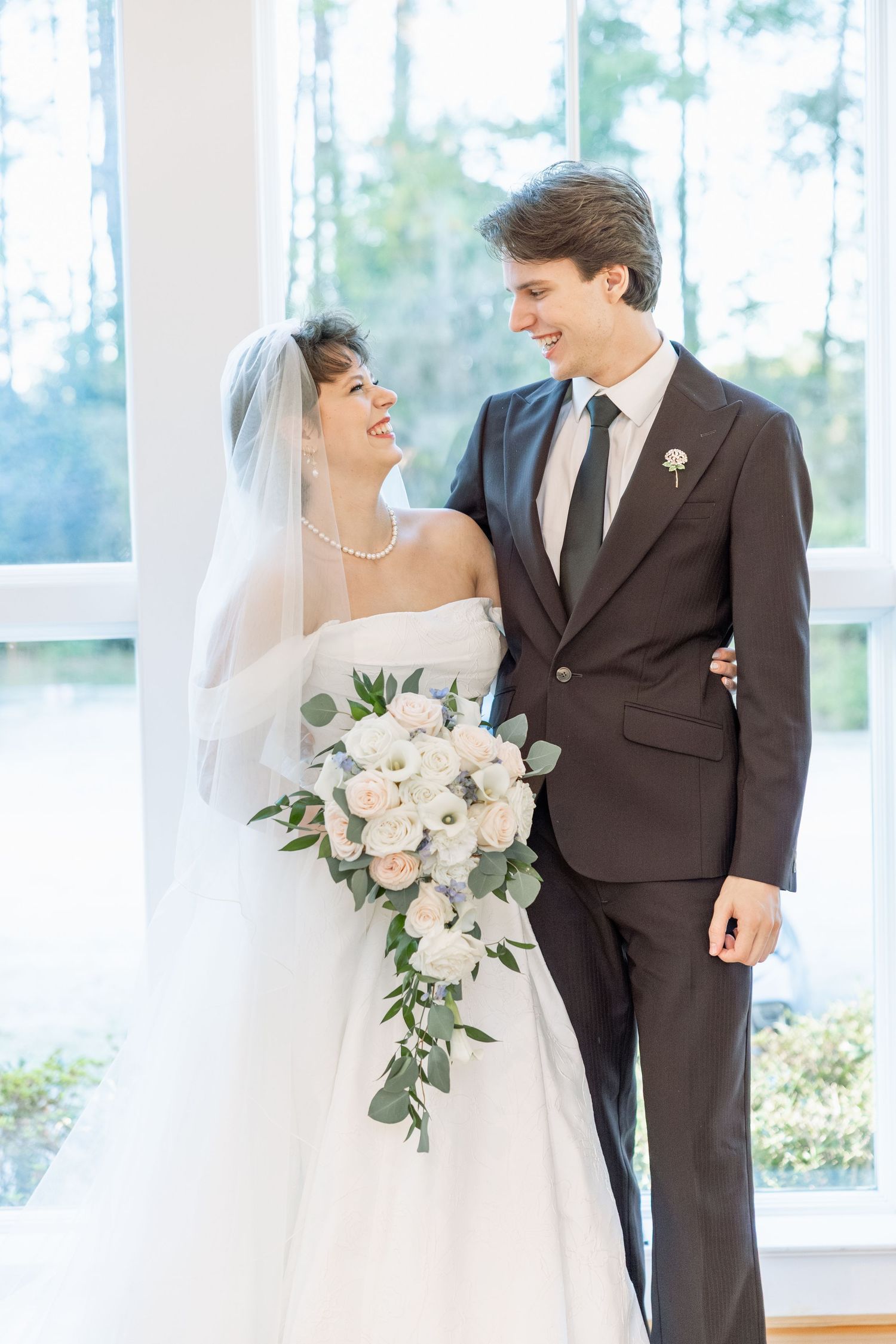 Wedding Family Photos at Saint Francis at The Point Anglican Church Fairhope, Alabama