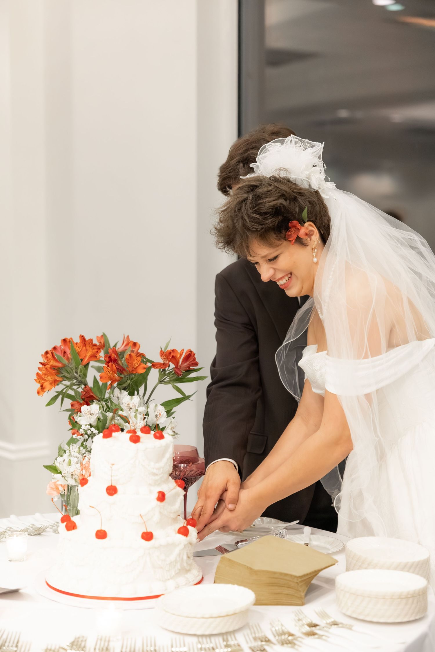 Wedding Reception at James P. Nix Center Fairhope, Alabama