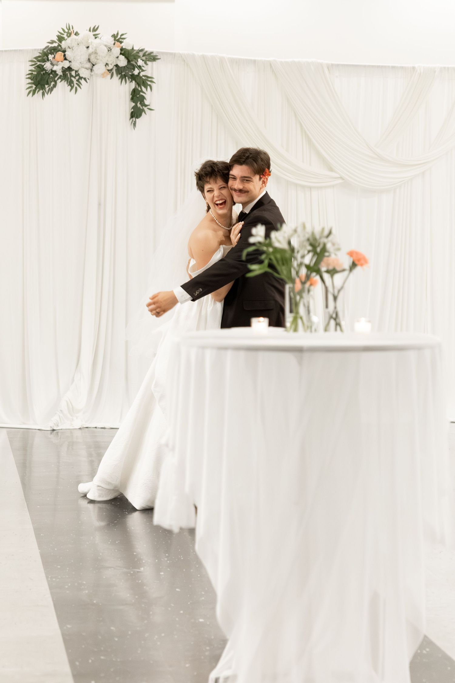 Wedding Reception at James P. Nix Center Fairhope, Alabama