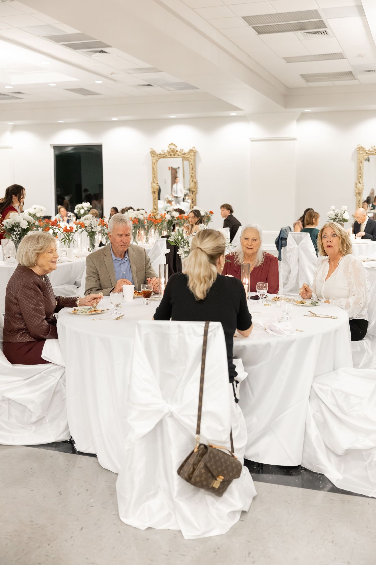 Wedding Reception at James P. Nix Center Fairhope, Alabama