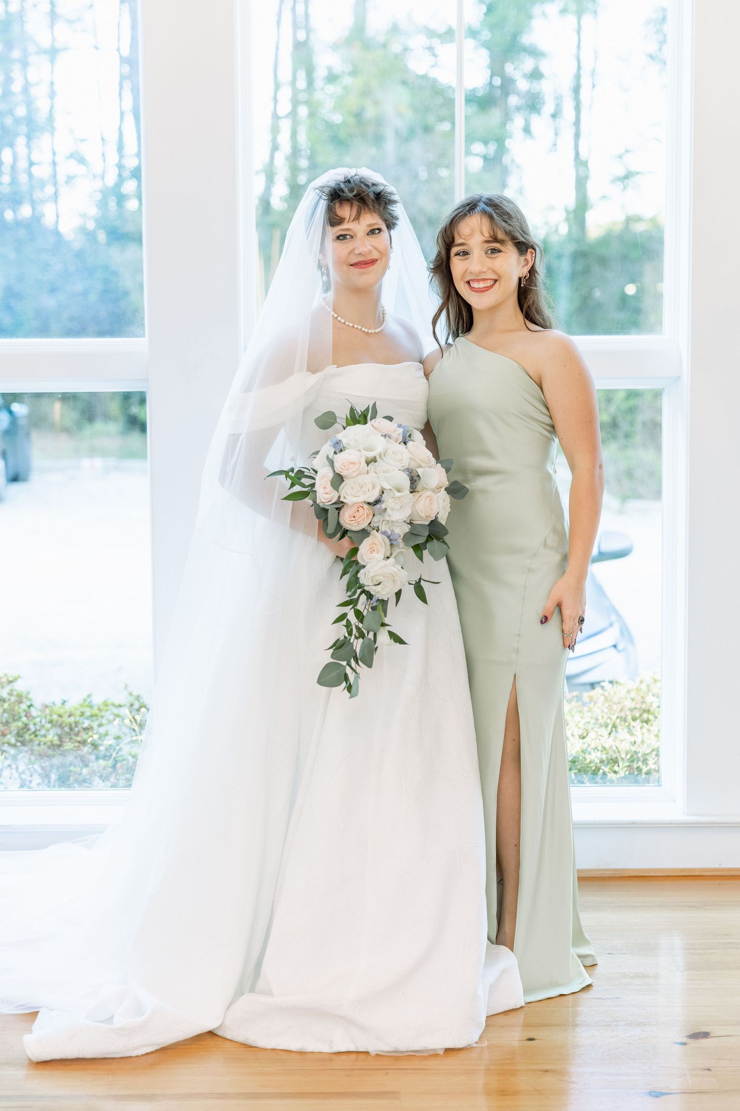 Wedding Family Photos at Saint Francis at The Point Anglican Church Fairhope, Alabama