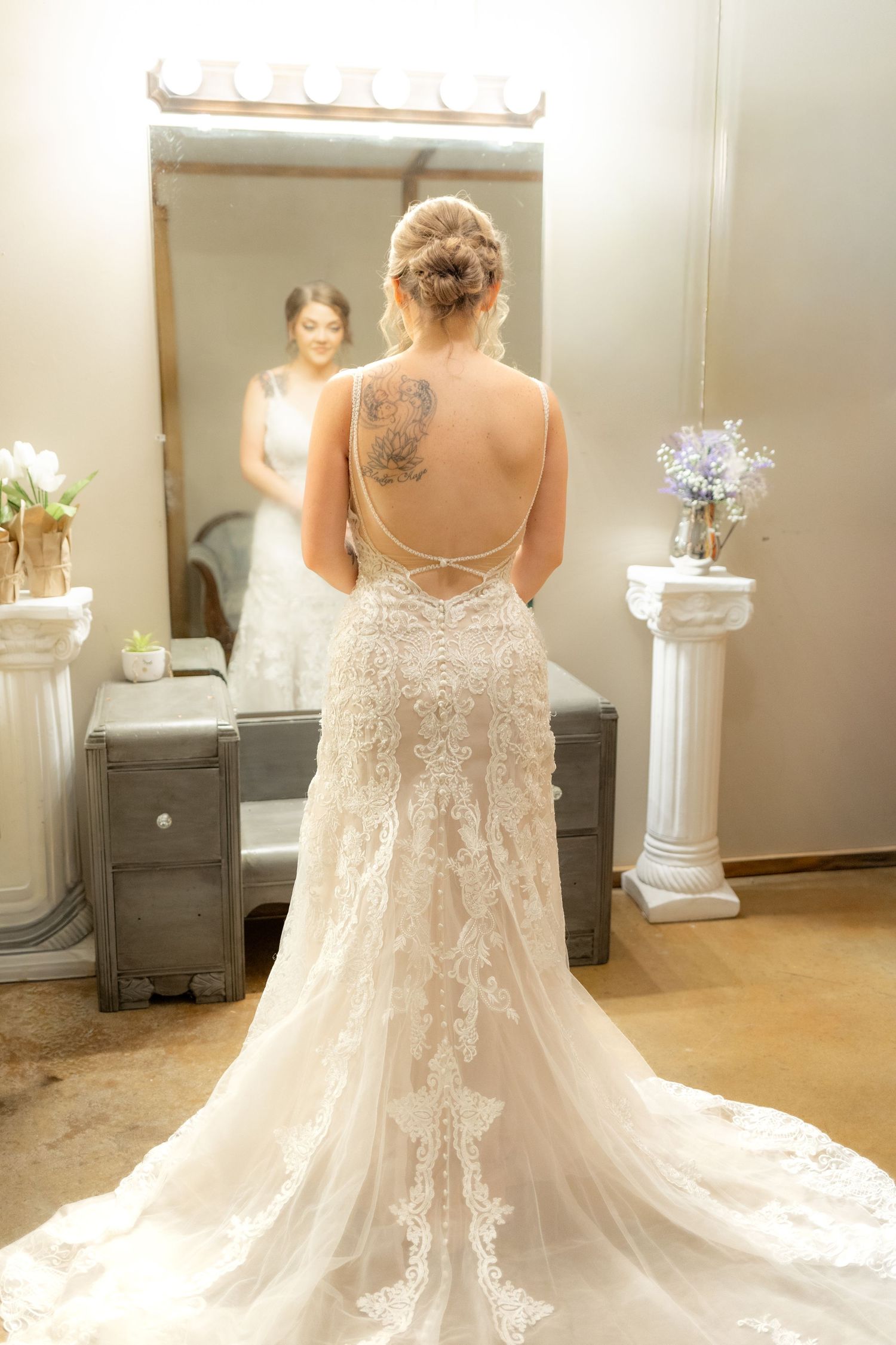 Bridal portrait at Hilltop Acres Wicksburg, Alabama