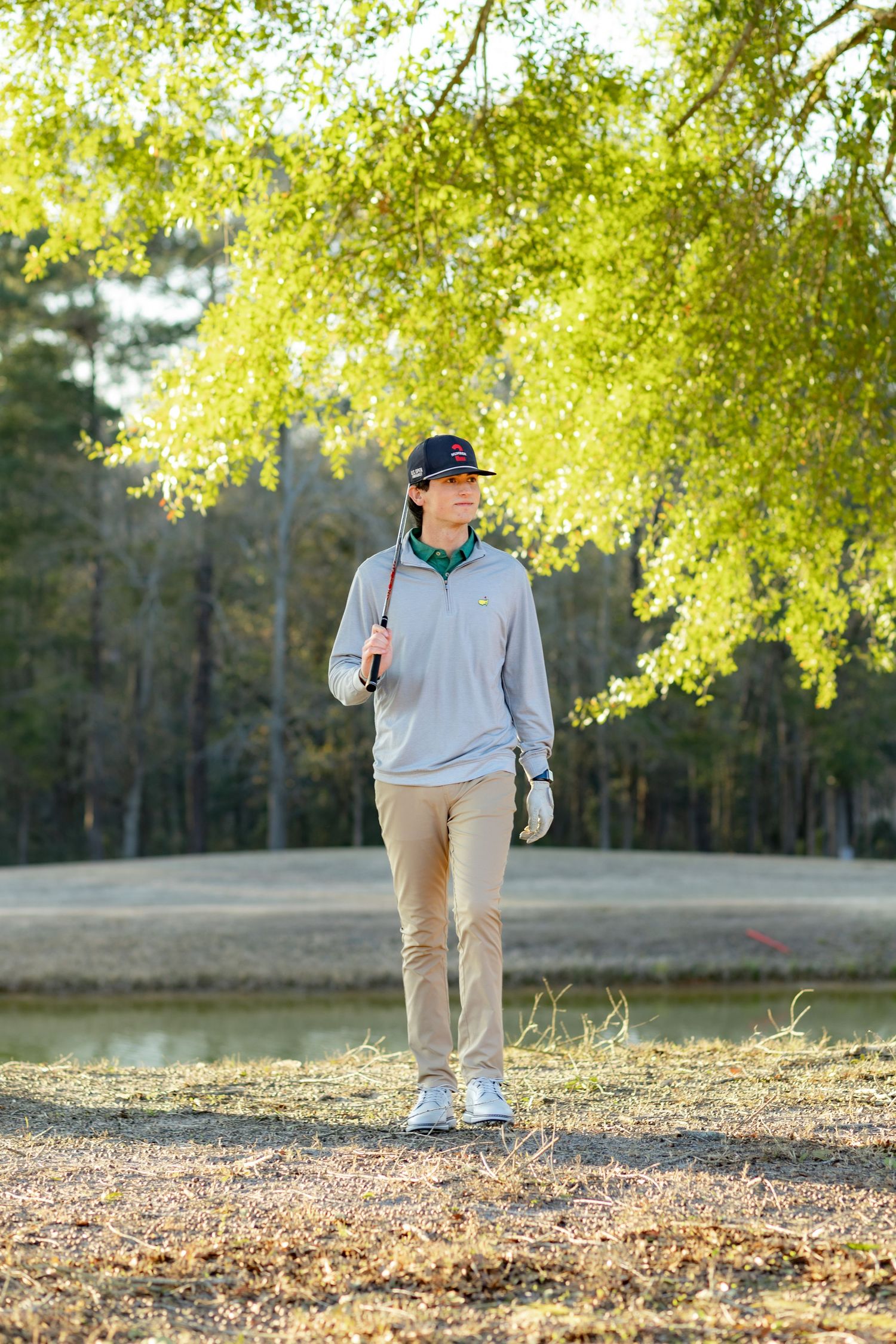 Golf Course Senior Photos in Enterprise, Alabama