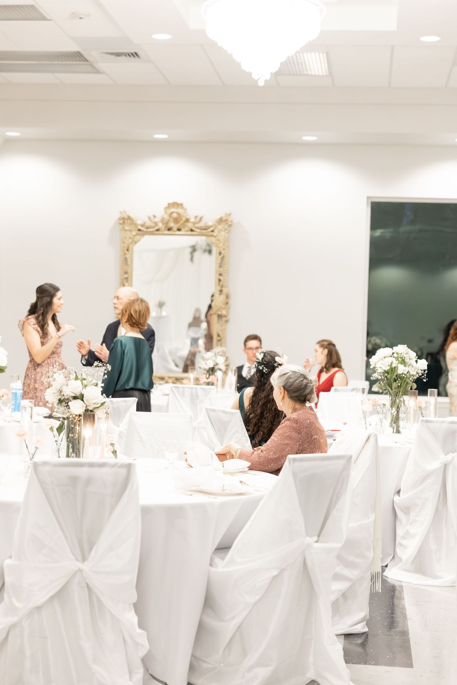 Wedding Reception at James P. Nix Center Fairhope, Alabama