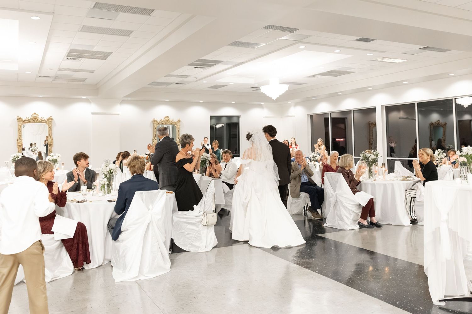 Wedding Reception at James P. Nix Center Fairhope, Alabama