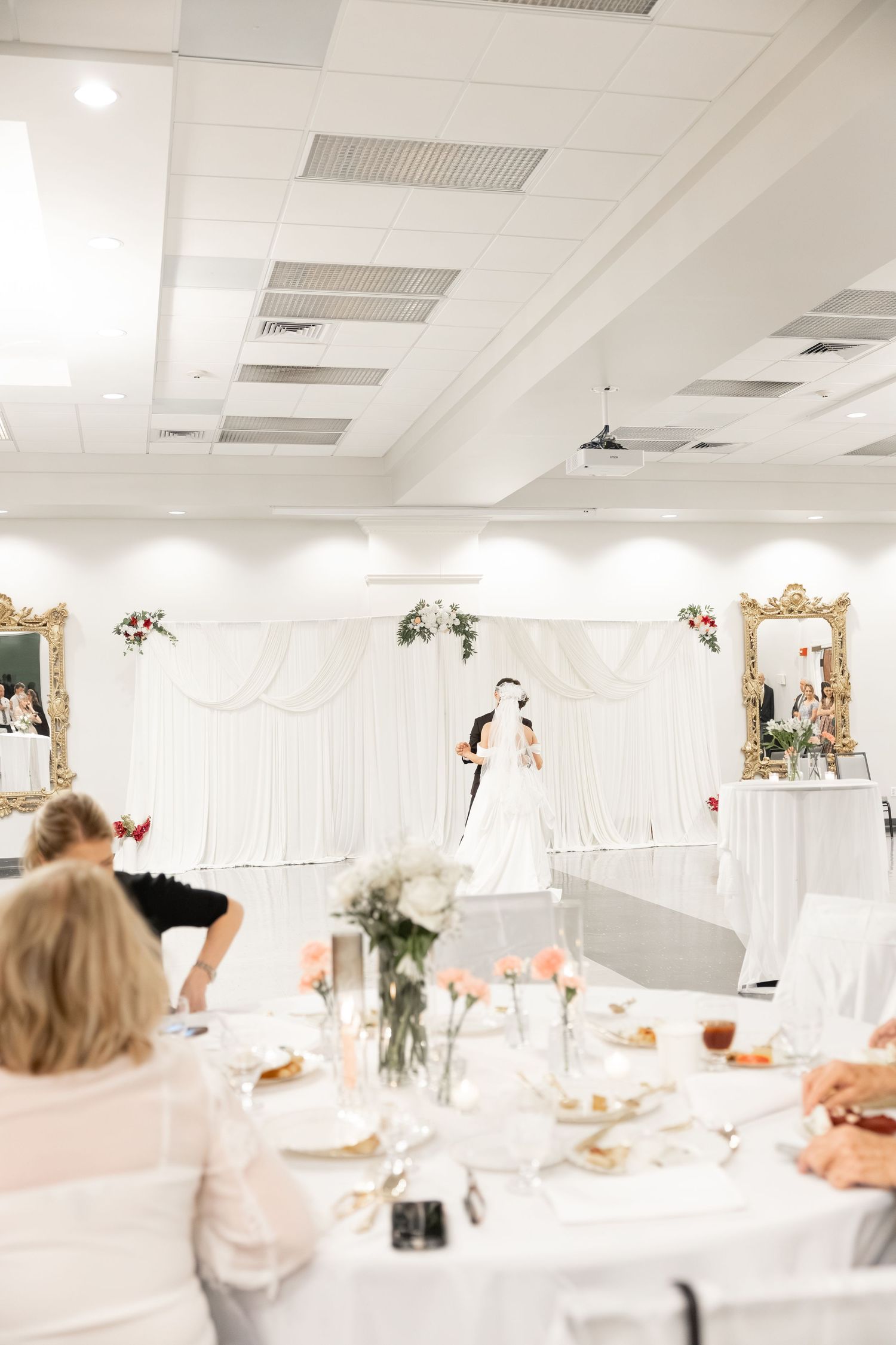 Wedding Reception at James P. Nix Center Fairhope, Alabama