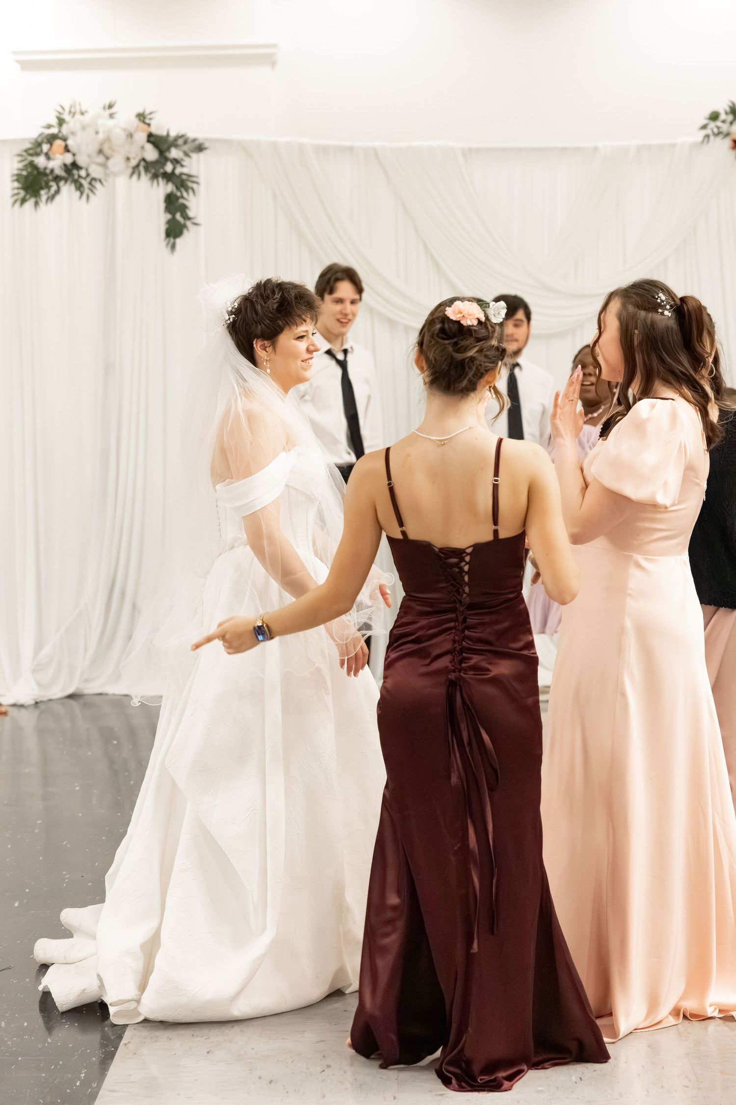 Wedding Reception at James P. Nix Center Fairhope, Alabama