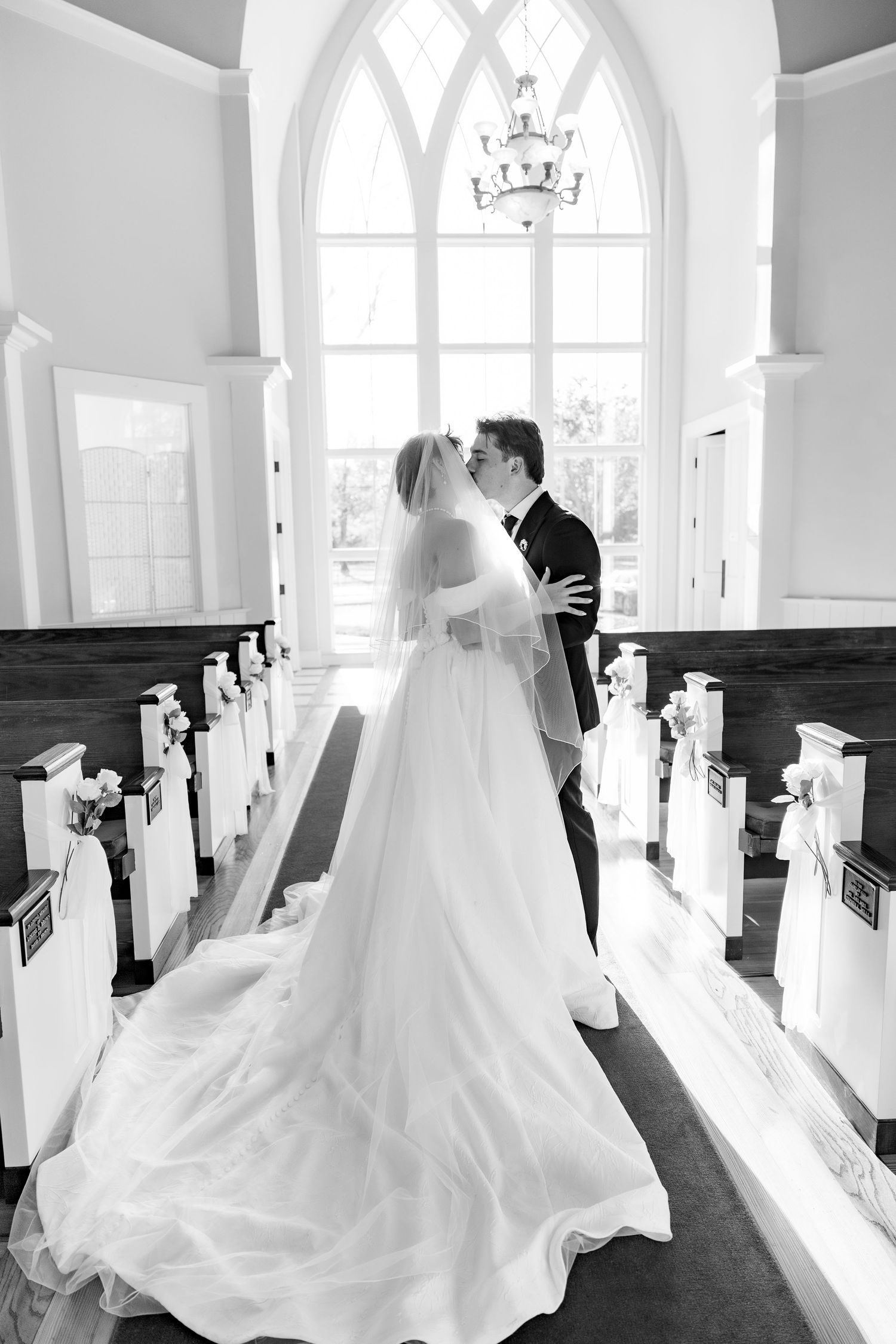 Wedding Couple Photos at Saint Francis at The Point Anglican Church Fairhope, Alabama