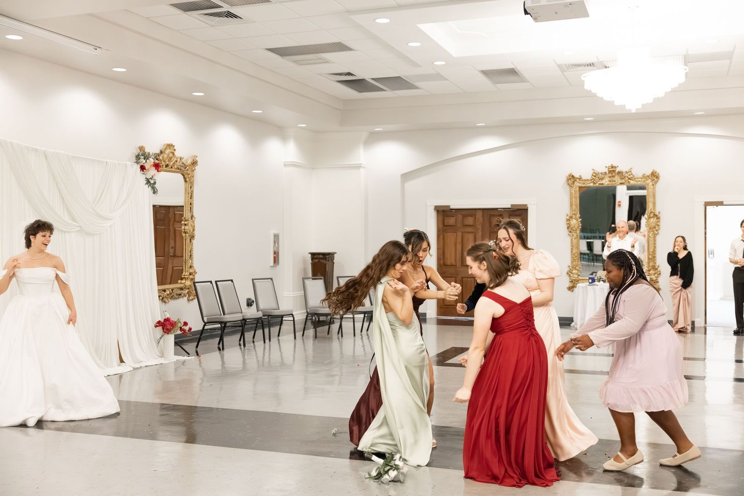 Wedding Reception at James P. Nix Center Fairhope, Alabama