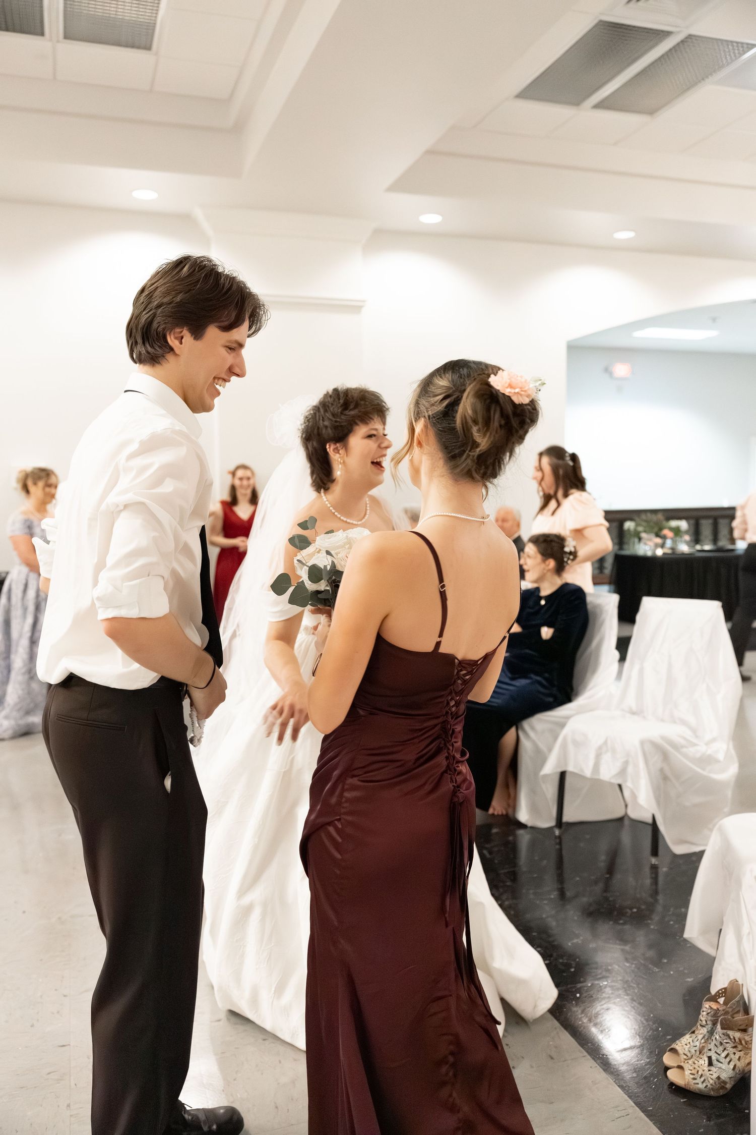 Wedding Reception at James P. Nix Center Fairhope, Alabama