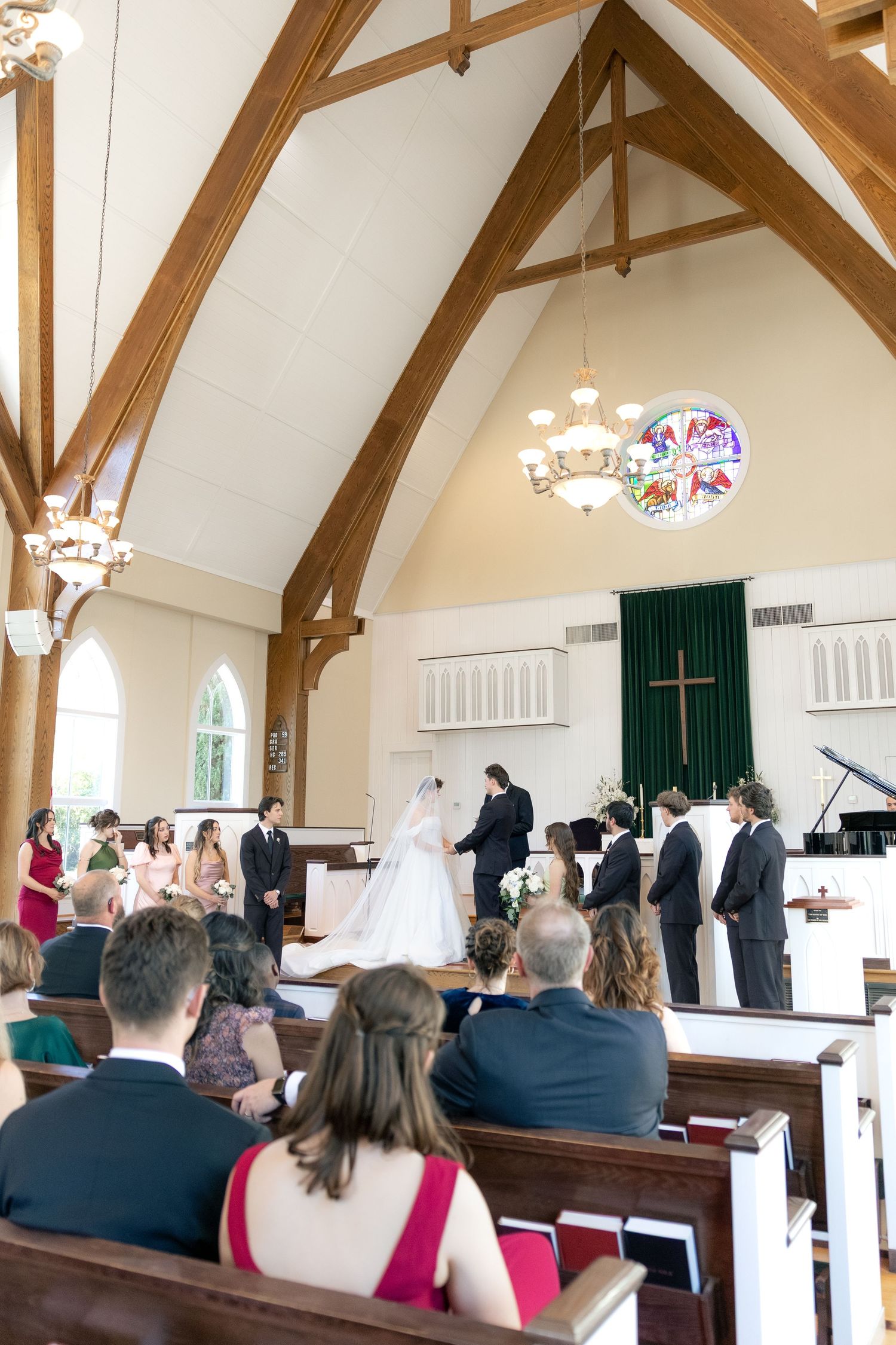 Wedding Ceremony Photos at Saint Francis at The Point Anglican Church Fairhope, Alabama