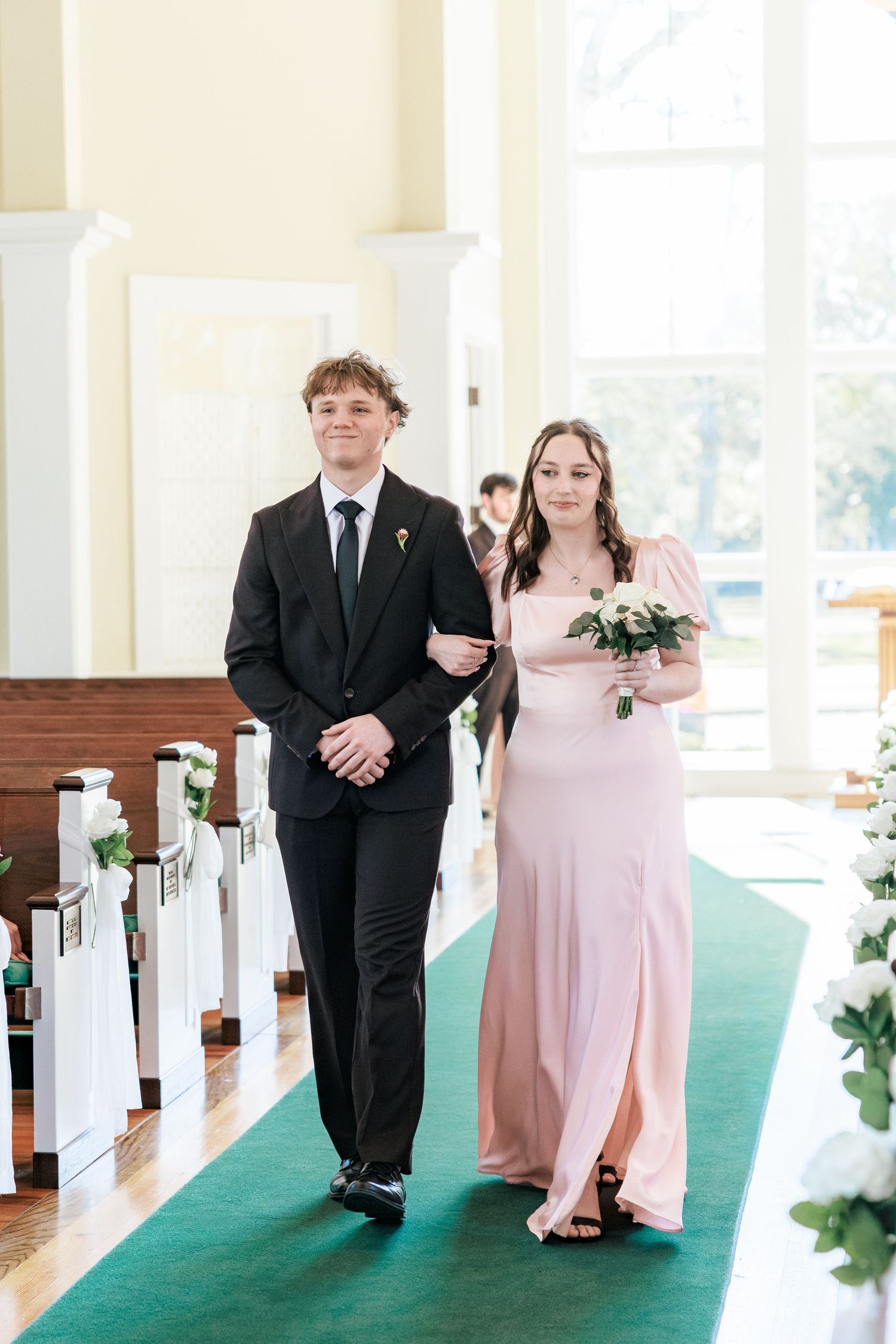 Wedding Ceremony Photos at Saint Francis at The Point Anglican Church Fairhope, Alabama