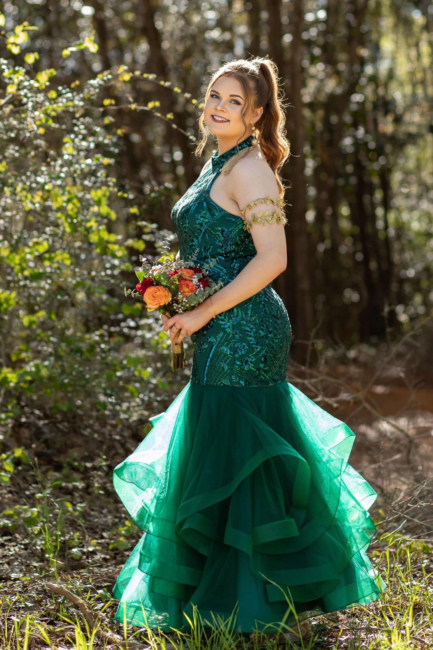 Ridgecrest Christian School Prom Photos at Jordan's Barn Midland City, Alabama