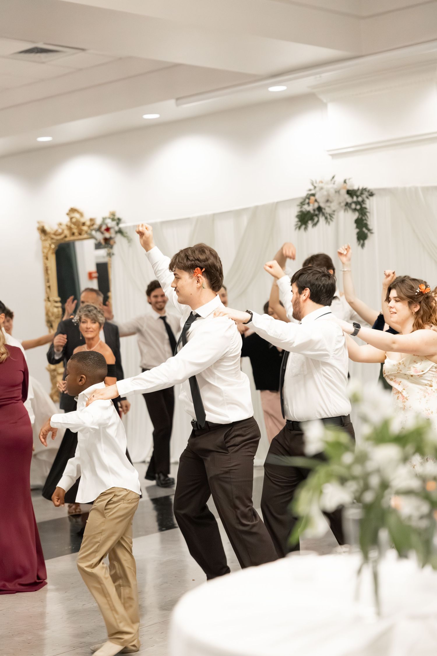 Wedding Reception at James P. Nix Center Fairhope, Alabama