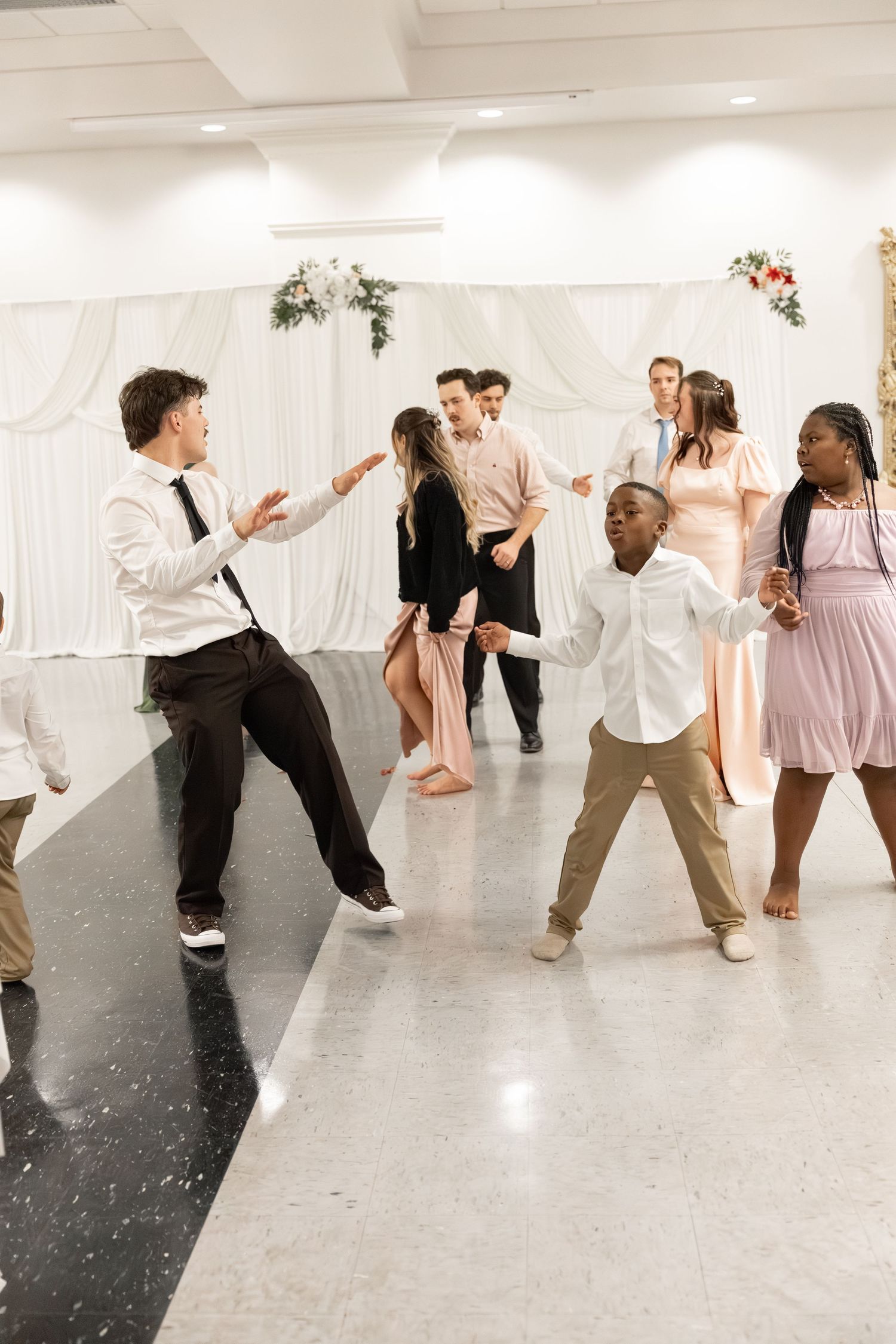 Wedding Reception at James P. Nix Center Fairhope, Alabama