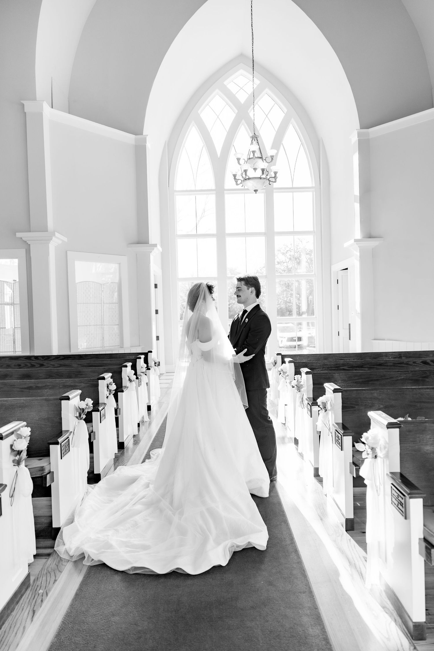 Wedding Couple Photos at Saint Francis at The Point Anglican Church Fairhope, Alabama