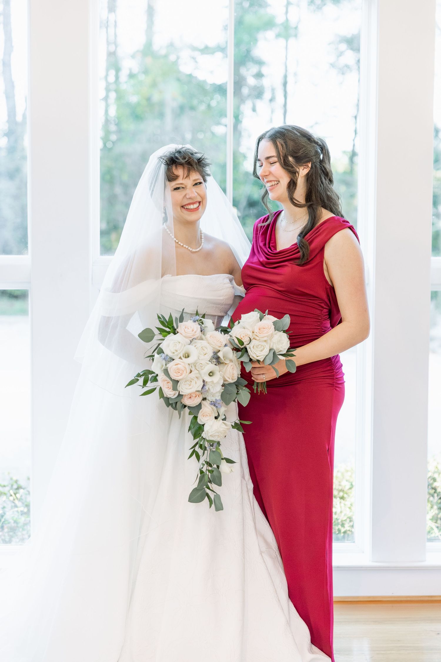 Wedding Family Photos at Saint Francis at The Point Anglican Church Fairhope, Alabama