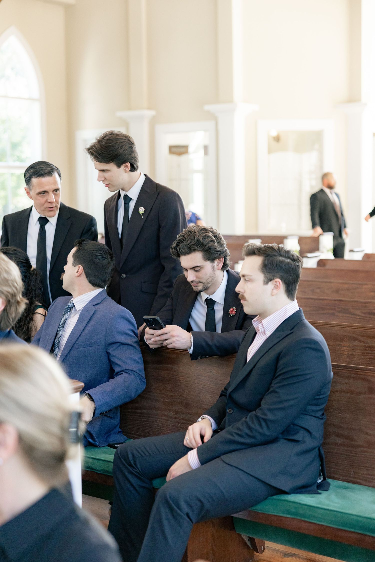 Wedding Ceremony Photos at Saint Francis at The Point Anglican Church Fairhope, Alabama