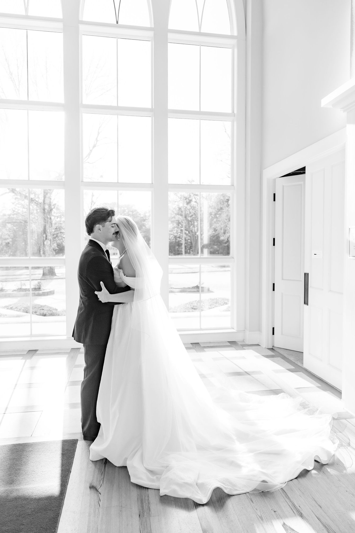 Wedding Couple Photos at Saint Francis at The Point Anglican Church Fairhope, Alabama