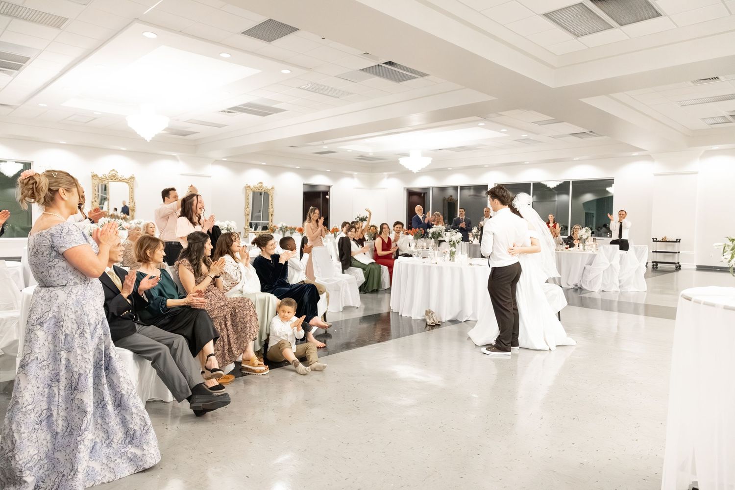 Wedding Reception at James P. Nix Center Fairhope, Alabama