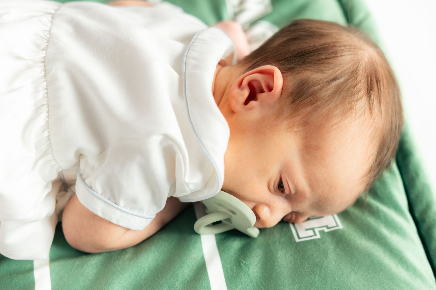 Newborn photos in a studio in Dothan, Alabama