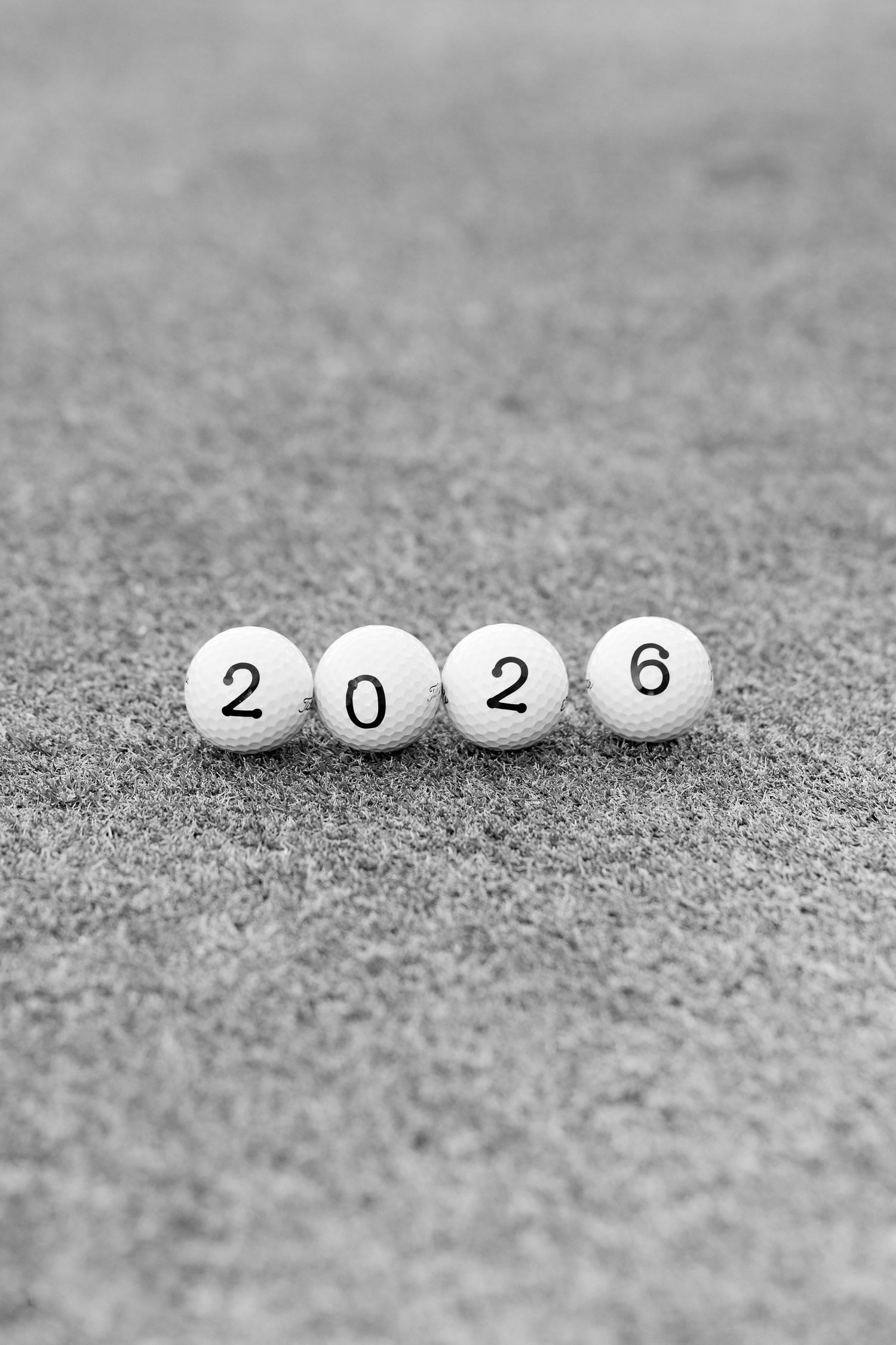 Senior 2026 golf balls on a golf course in Dothan, Alabama