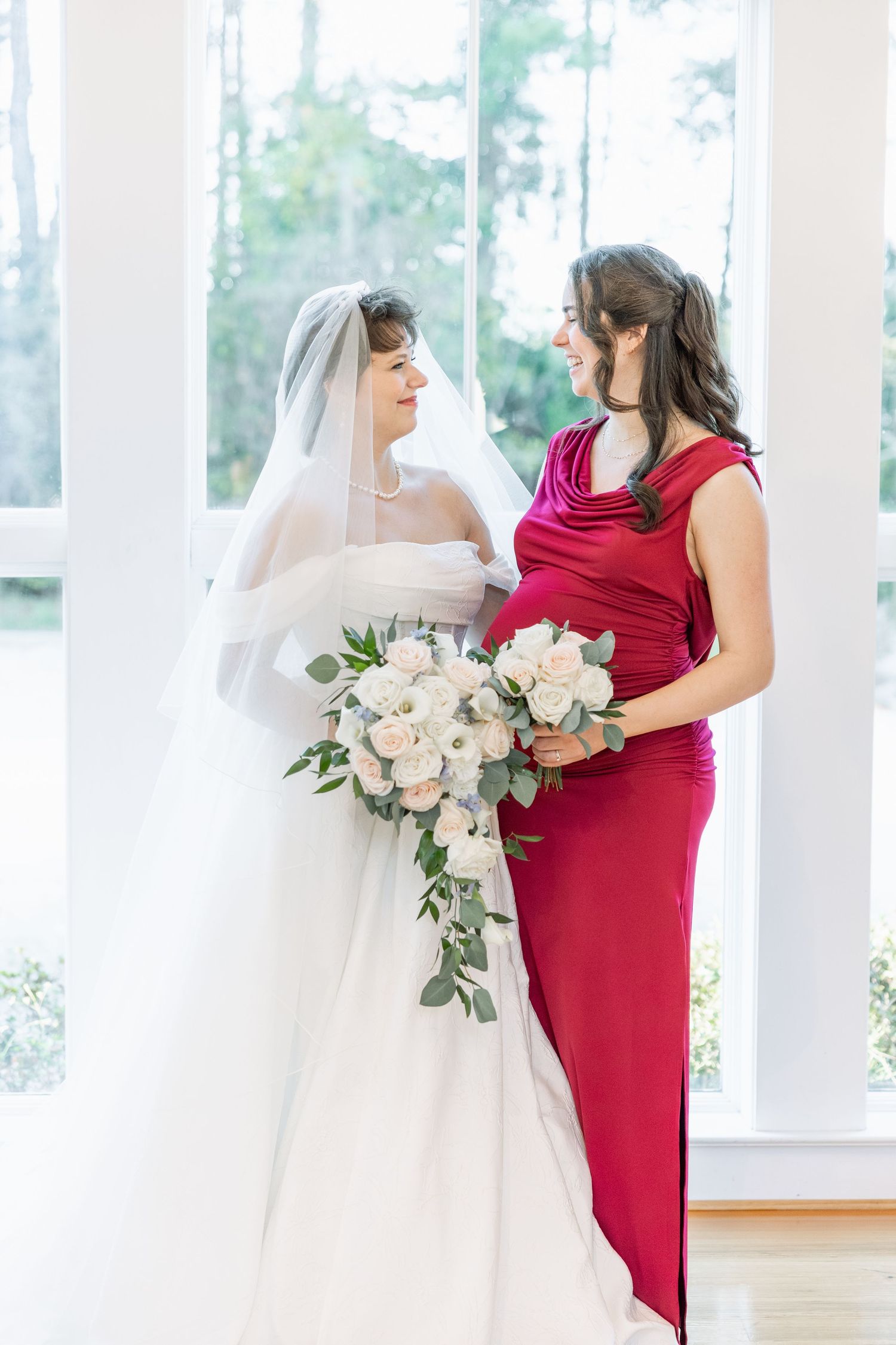 Wedding Family Photos at Saint Francis at The Point Anglican Church Fairhope, Alabama