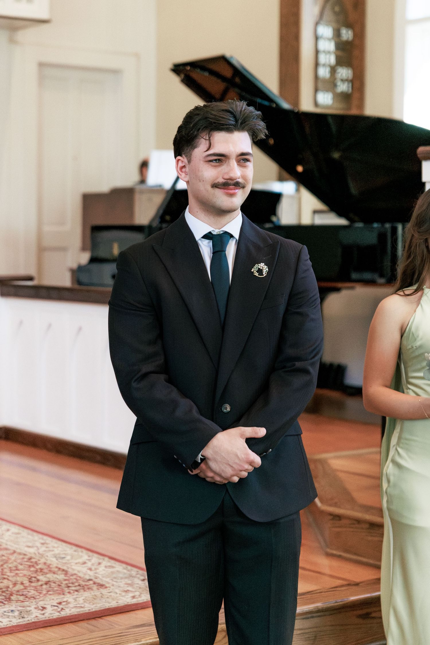 Wedding Ceremony Photos at Saint Francis at The Point Anglican Church Fairhope, Alabama