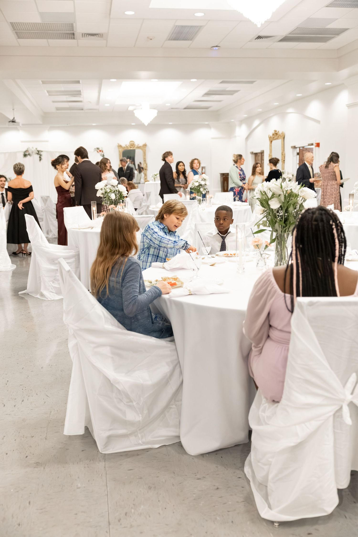 Wedding Reception at James P. Nix Center Fairhope, Alabama