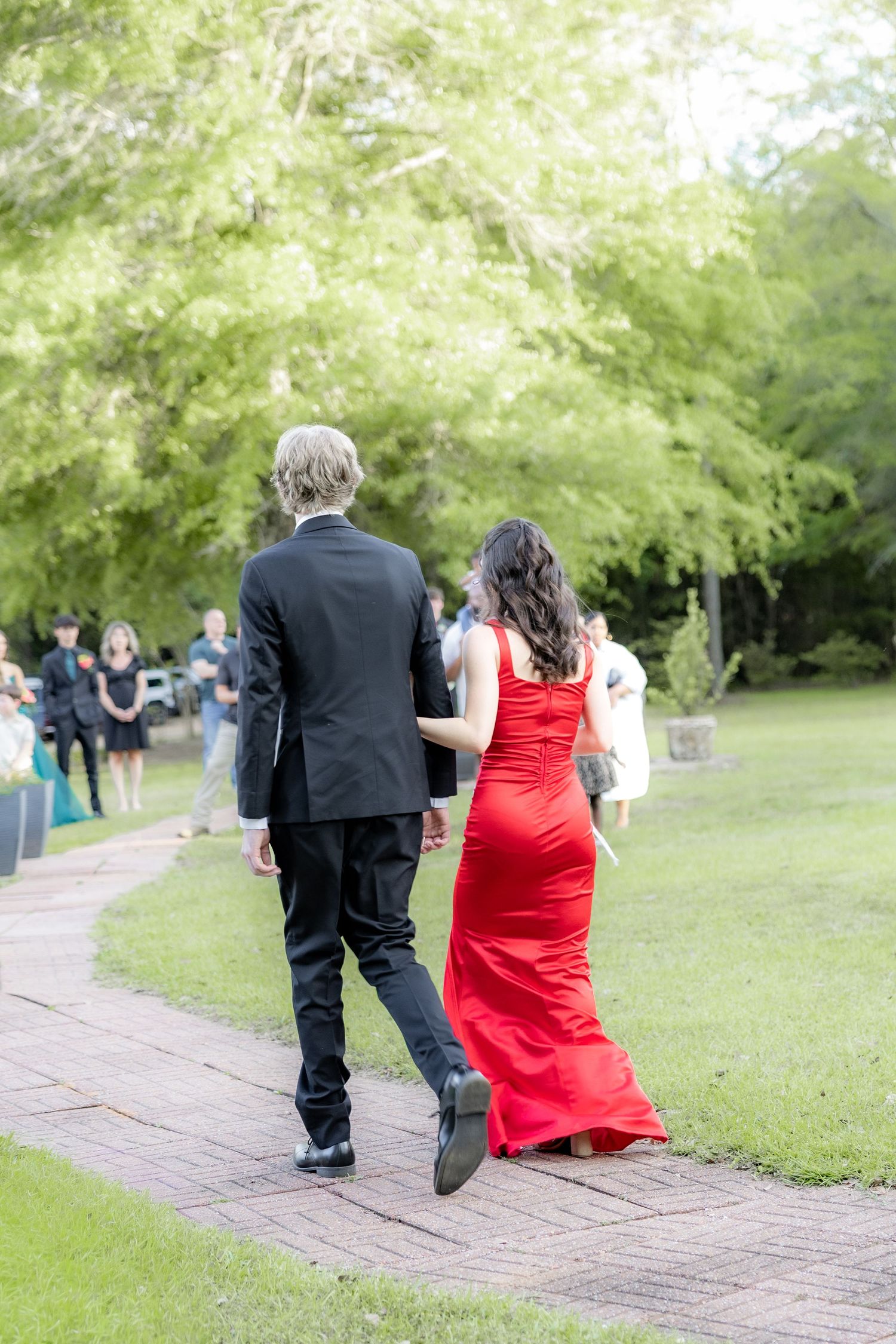 Ridgecrest Christian School Senior Couple Prom Photos at Jordan's Activity Barn at Kelly Creek Midland City, Alabama