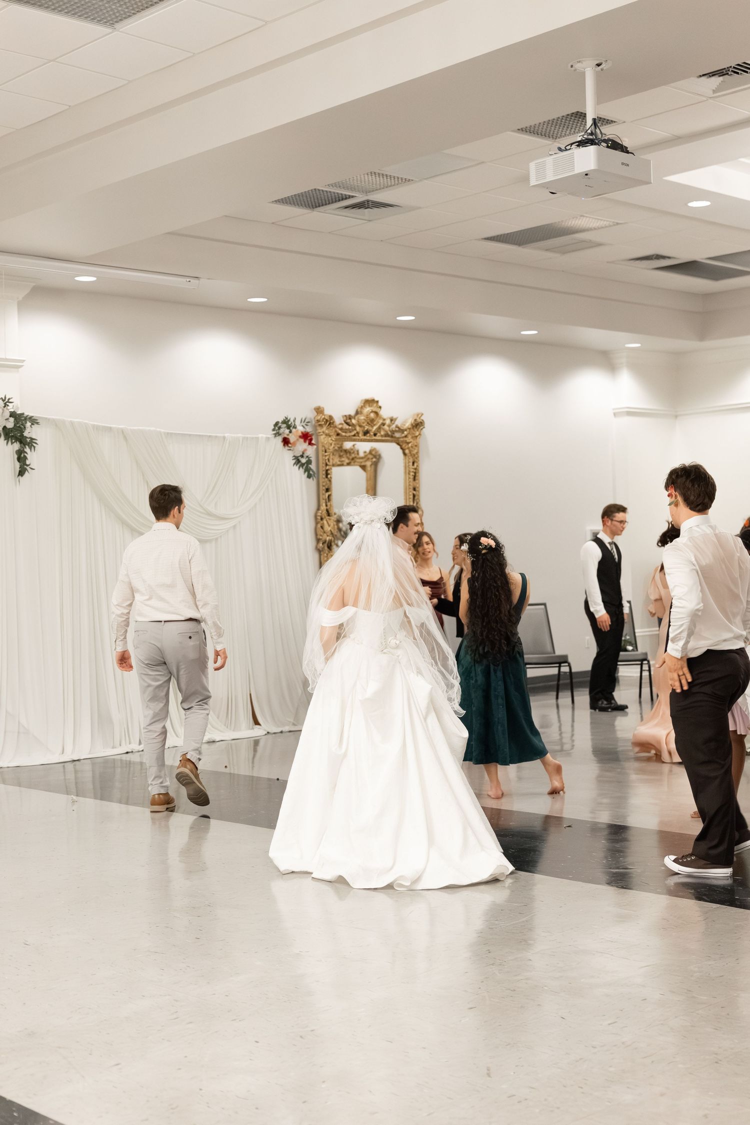 Wedding Reception at James P. Nix Center Fairhope, Alabama